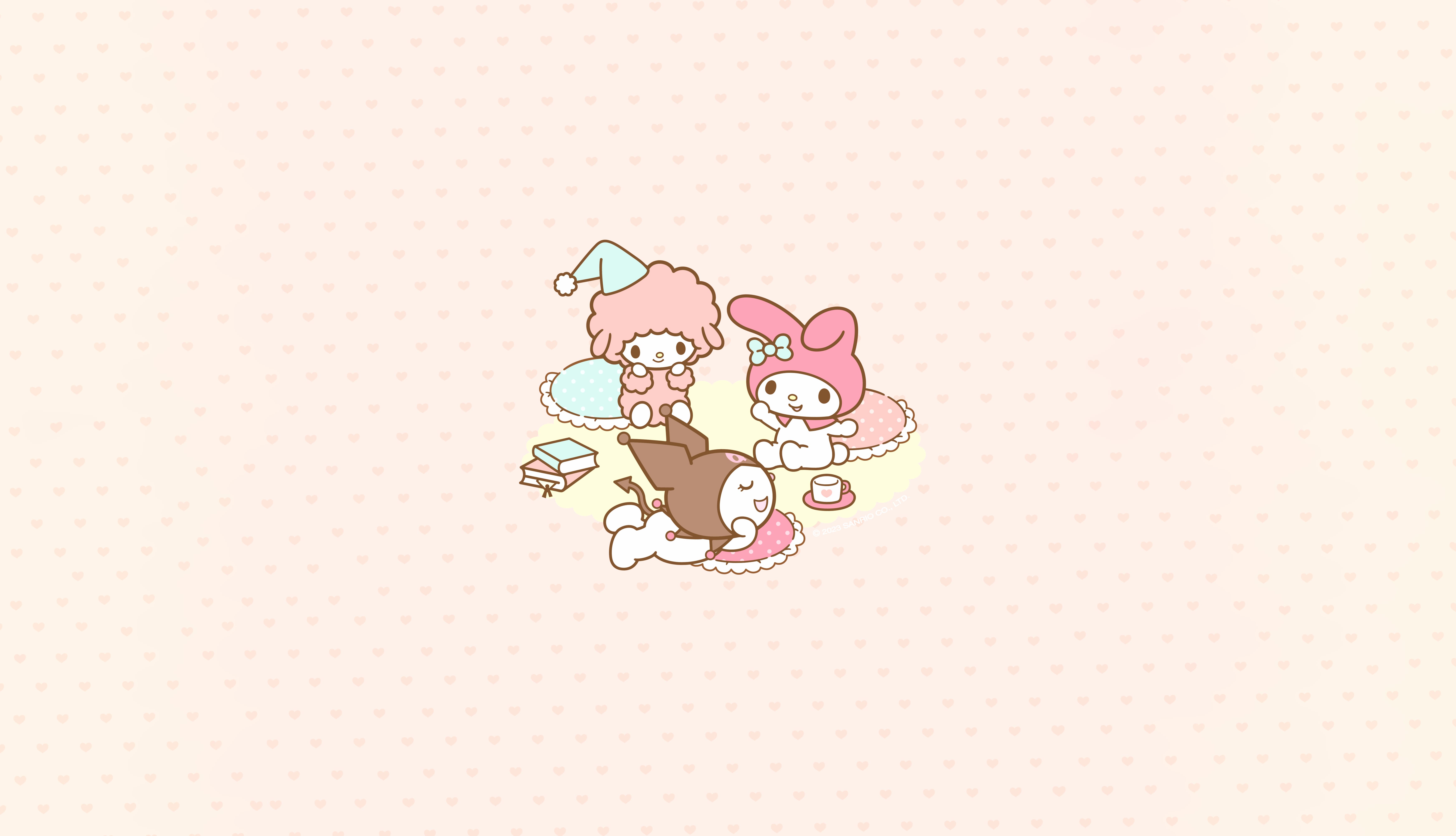 My Melody and Kuromi - Cute Sanrio Desktop Background wallpapers HD quality