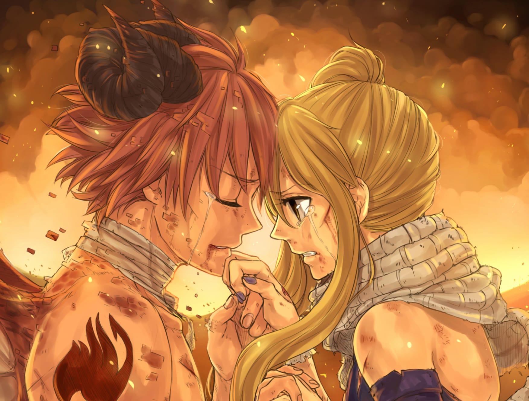 NaLu Epic Moment - Fairy Tail at 1280 x 720 HD size wallpapers HD quality