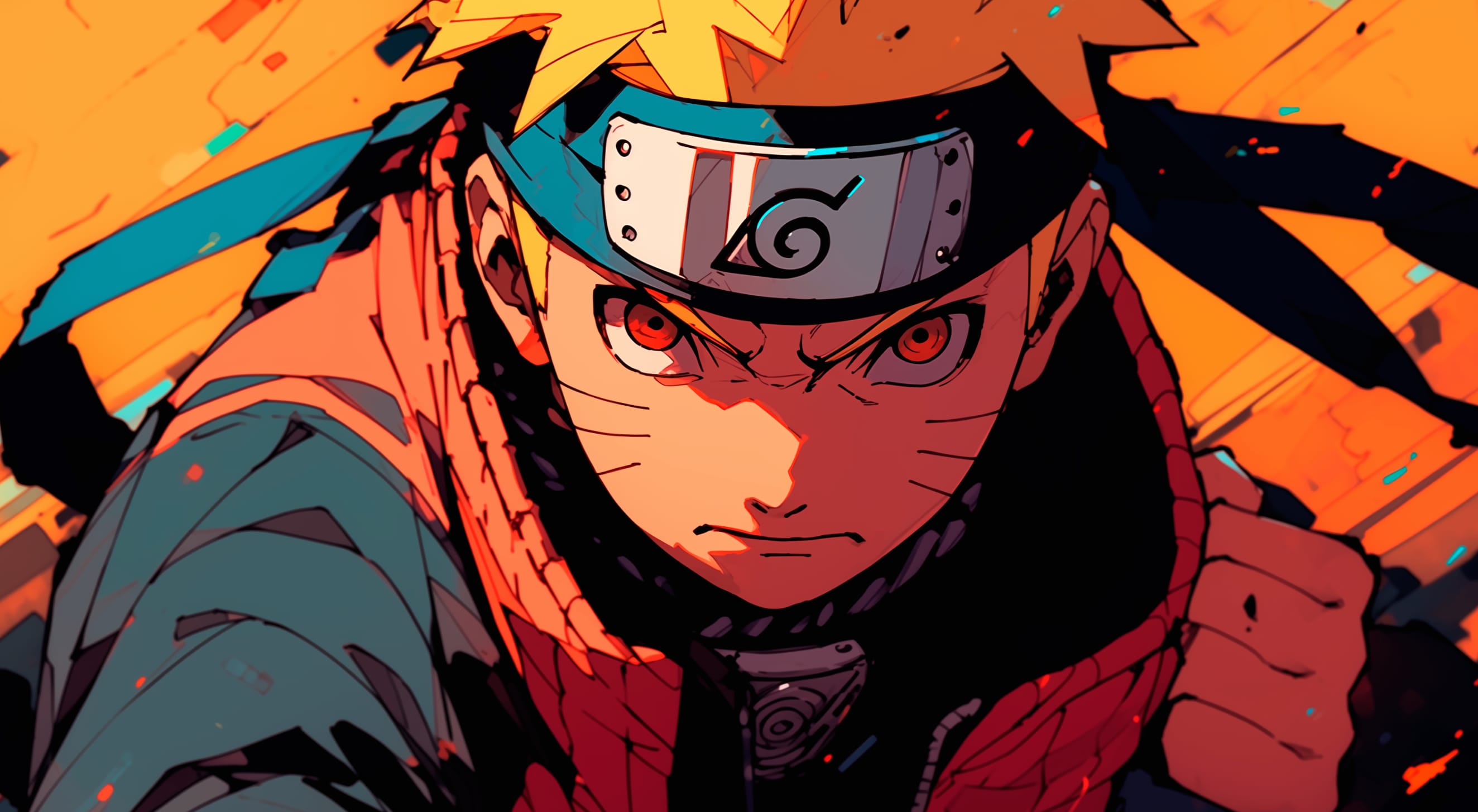 Naruto Uzumaki - Dynamic Anime Art wallpapers HD quality