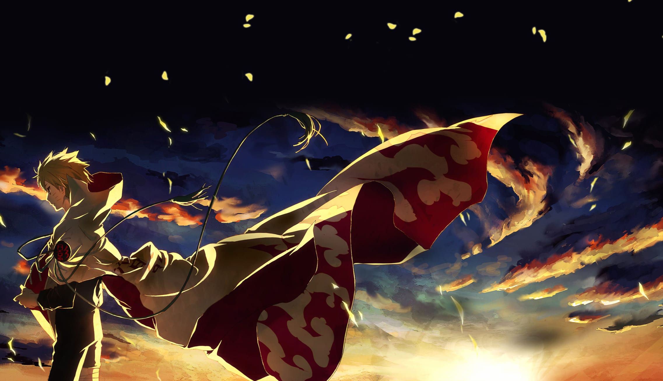 Naruto Uzumaki at Sunset - wallpapers HD quality