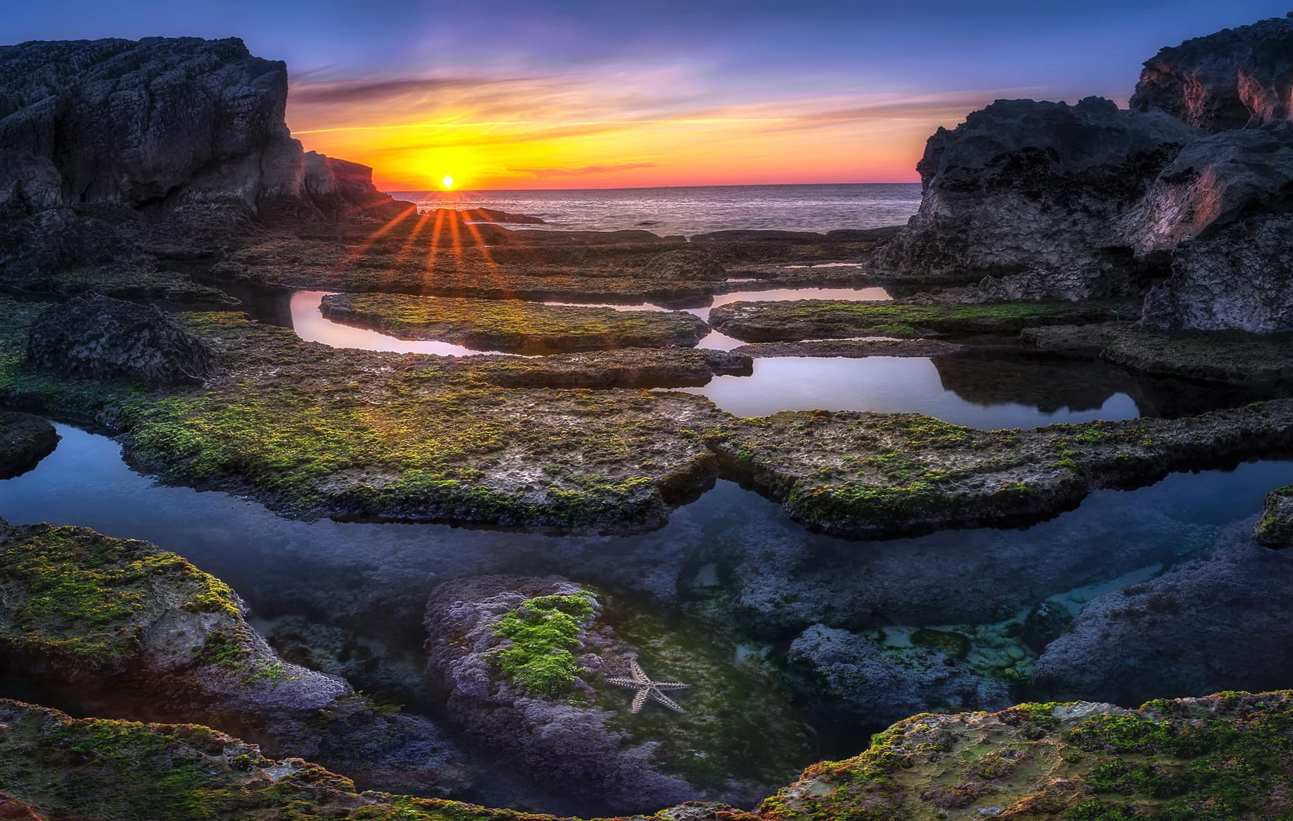 Nature Sunrise at 1536 x 864 HD size wallpapers HD quality