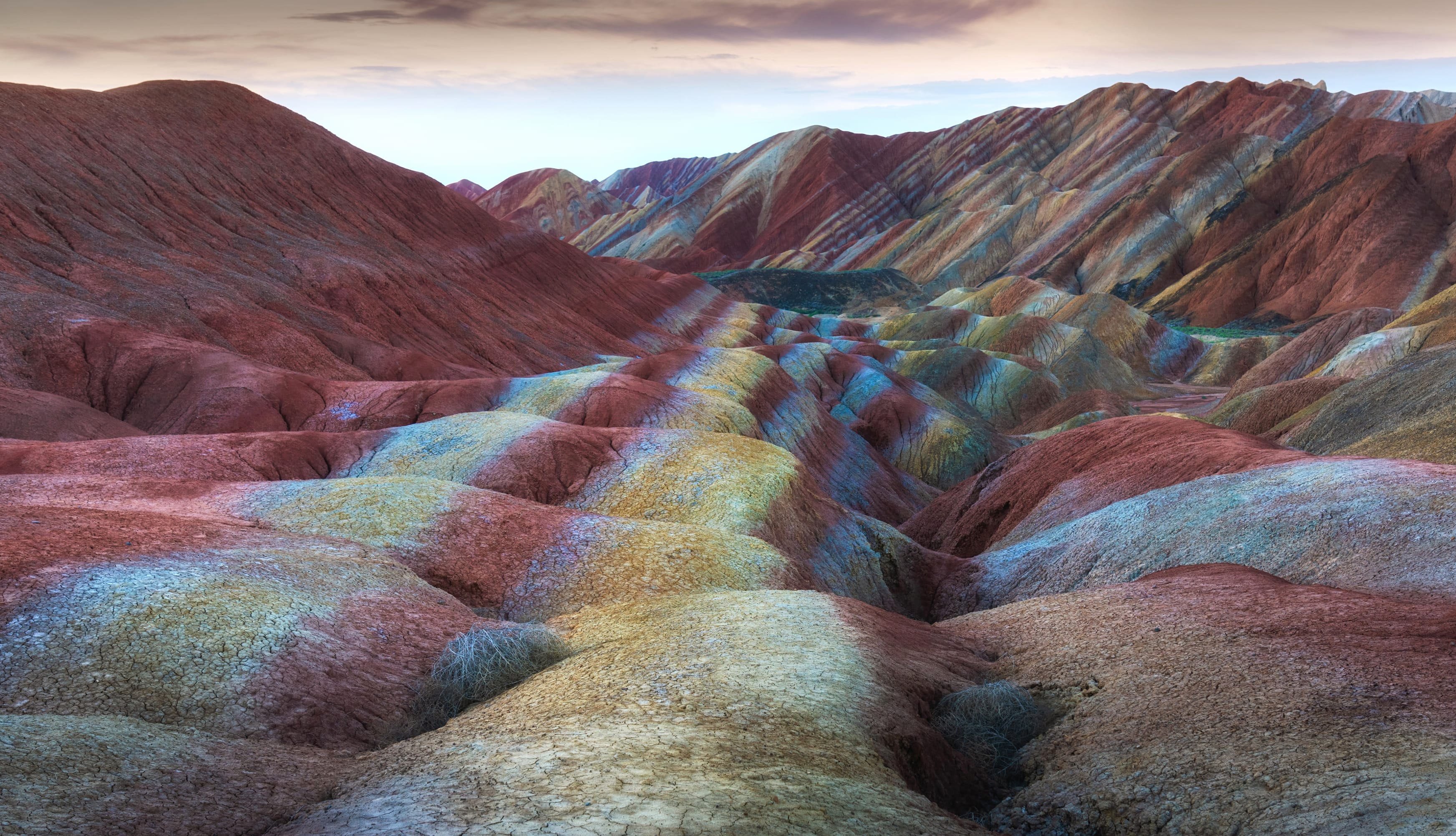 Nature Zhangye Danxia National Geopark wallpapers HD quality