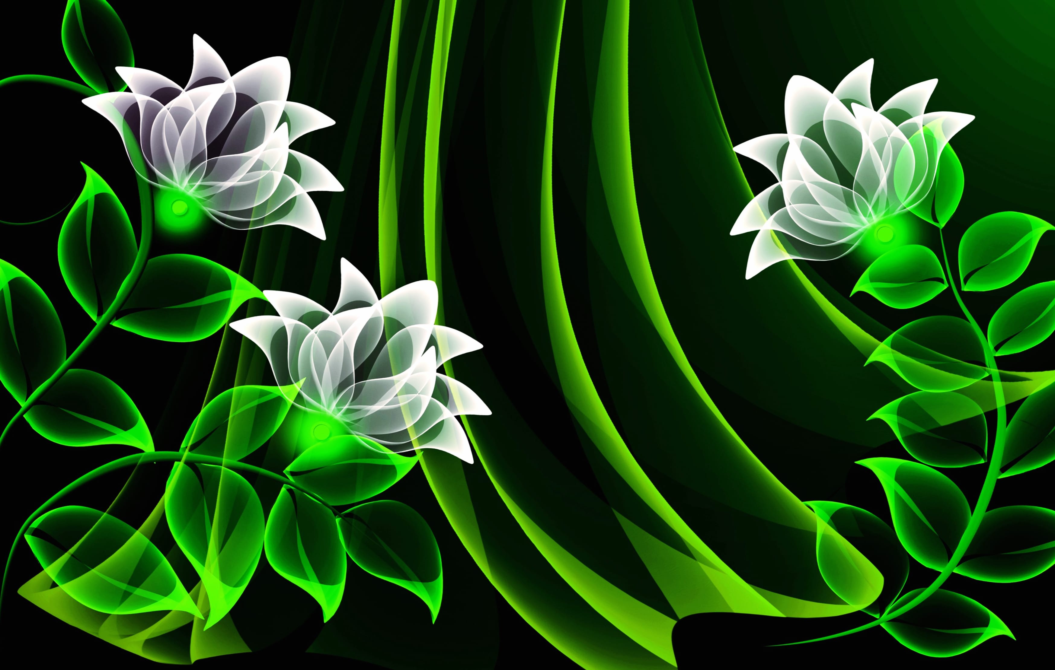 Neon Bloom Artistry - at 640 x 1136 iPhone 5 size wallpapers HD quality