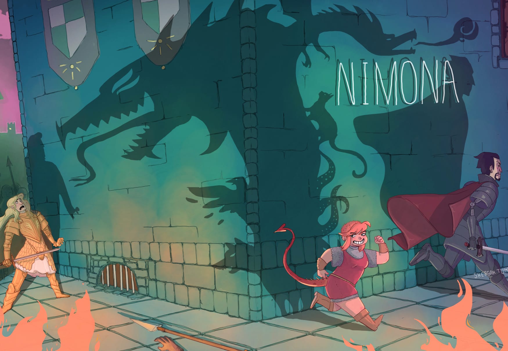 Nimona Movie – Animated Adventure at 1280 x 720 HD size wallpapers HD quality