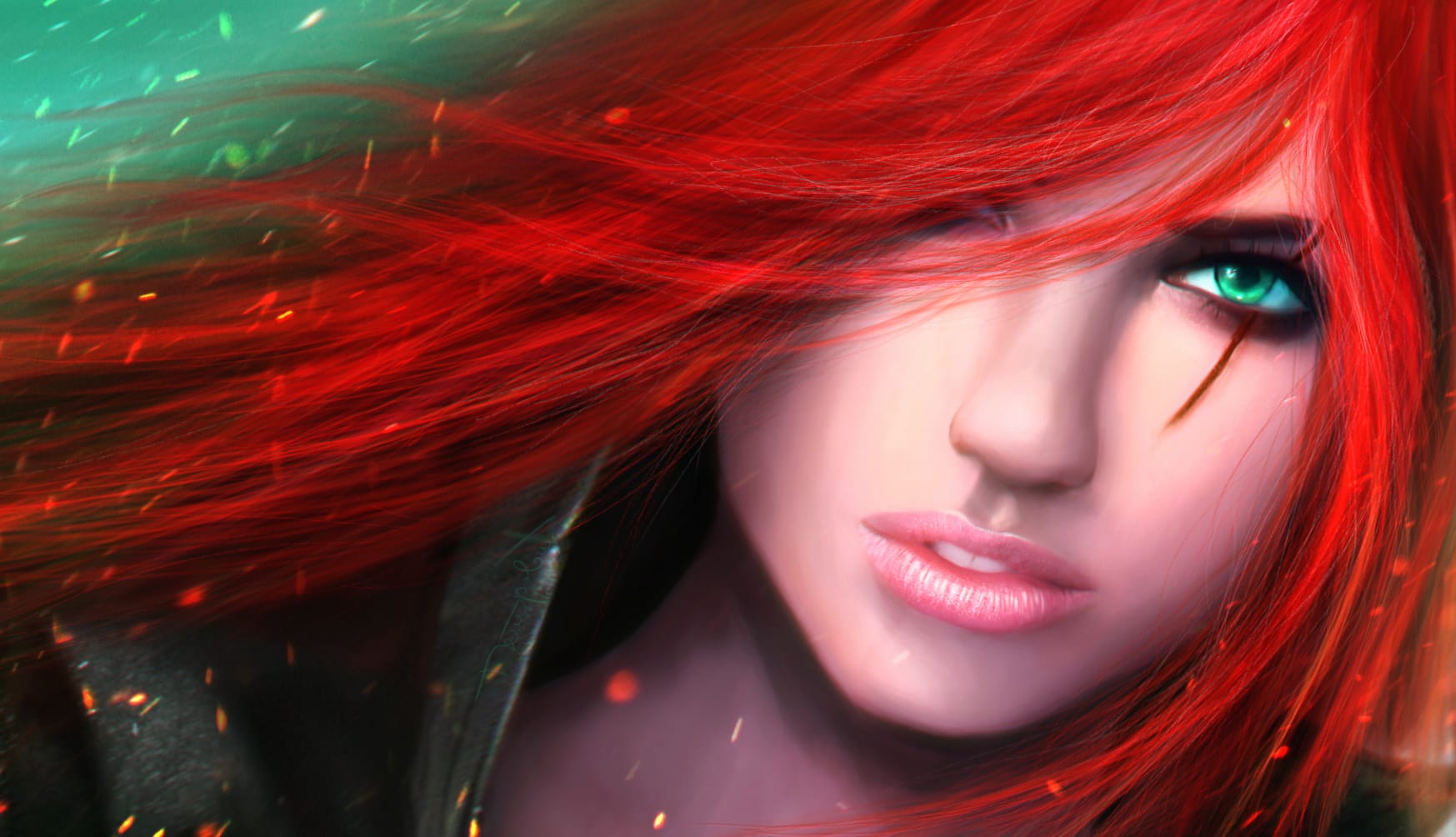 Noxian Blaze Katarina wallpapers HD quality