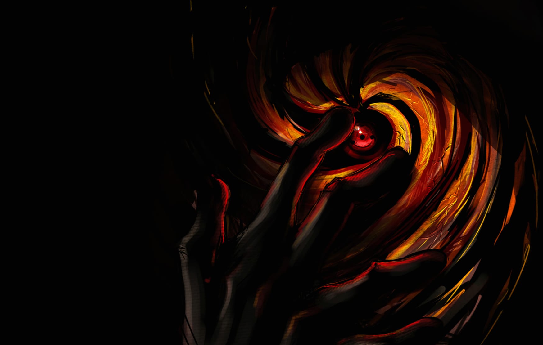 Obito Uchiha Sharingan Mask - wallpapers HD quality