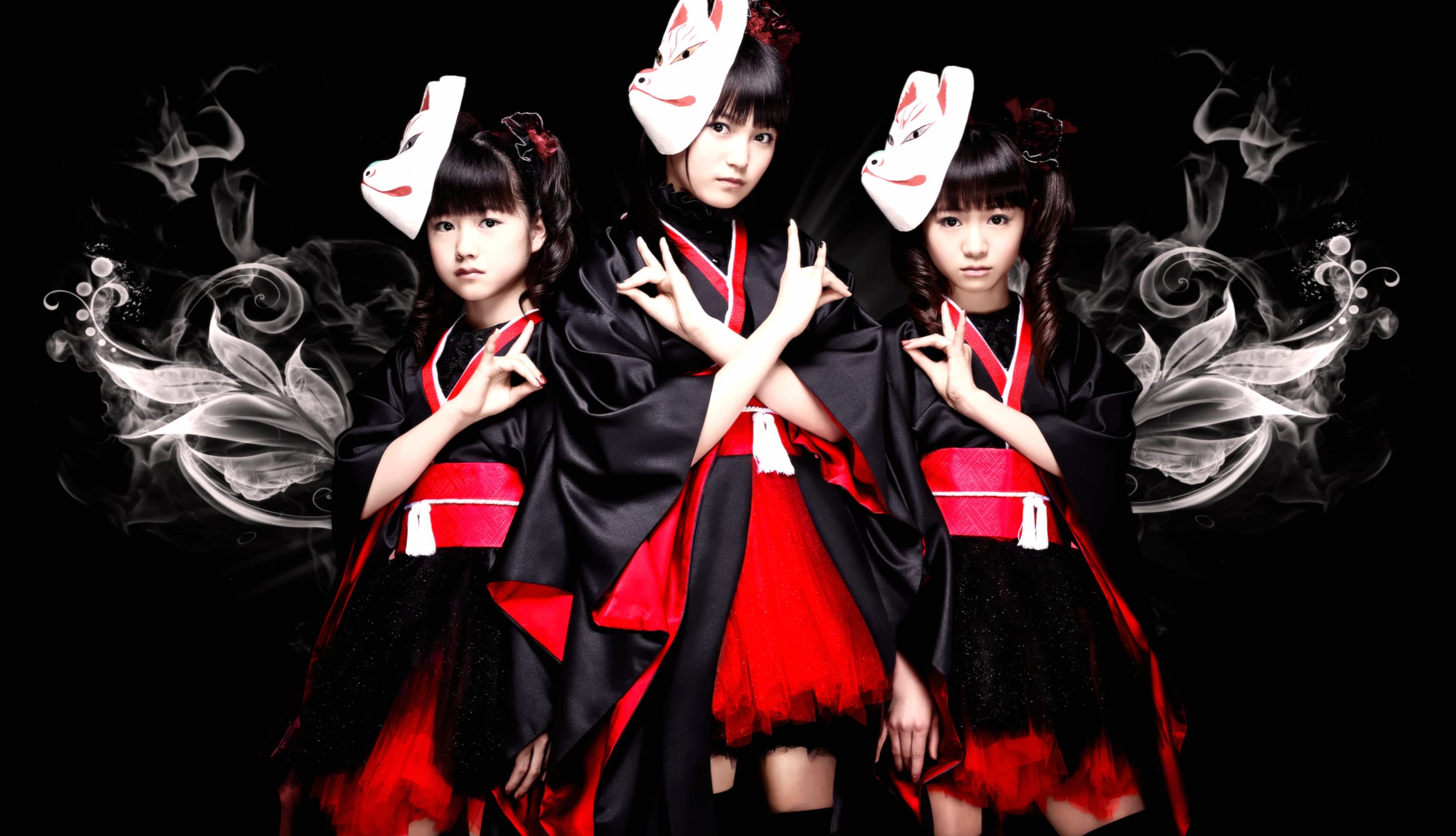 Oriental Asian Japanese Metal Idol Heavy Metal Music Babymetal at 750 x 1334 iPhone 6 size wallpapers HD quality