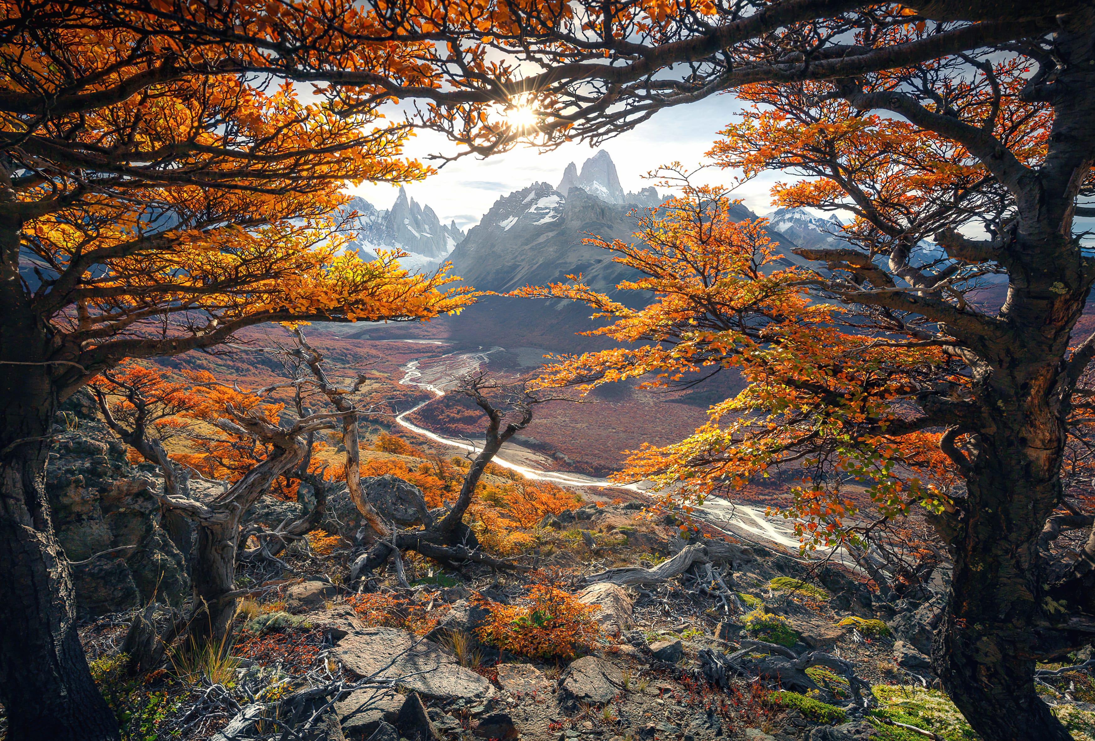 Patagonia Nature Landscape at 1920 x 1080 HD size wallpapers HD quality