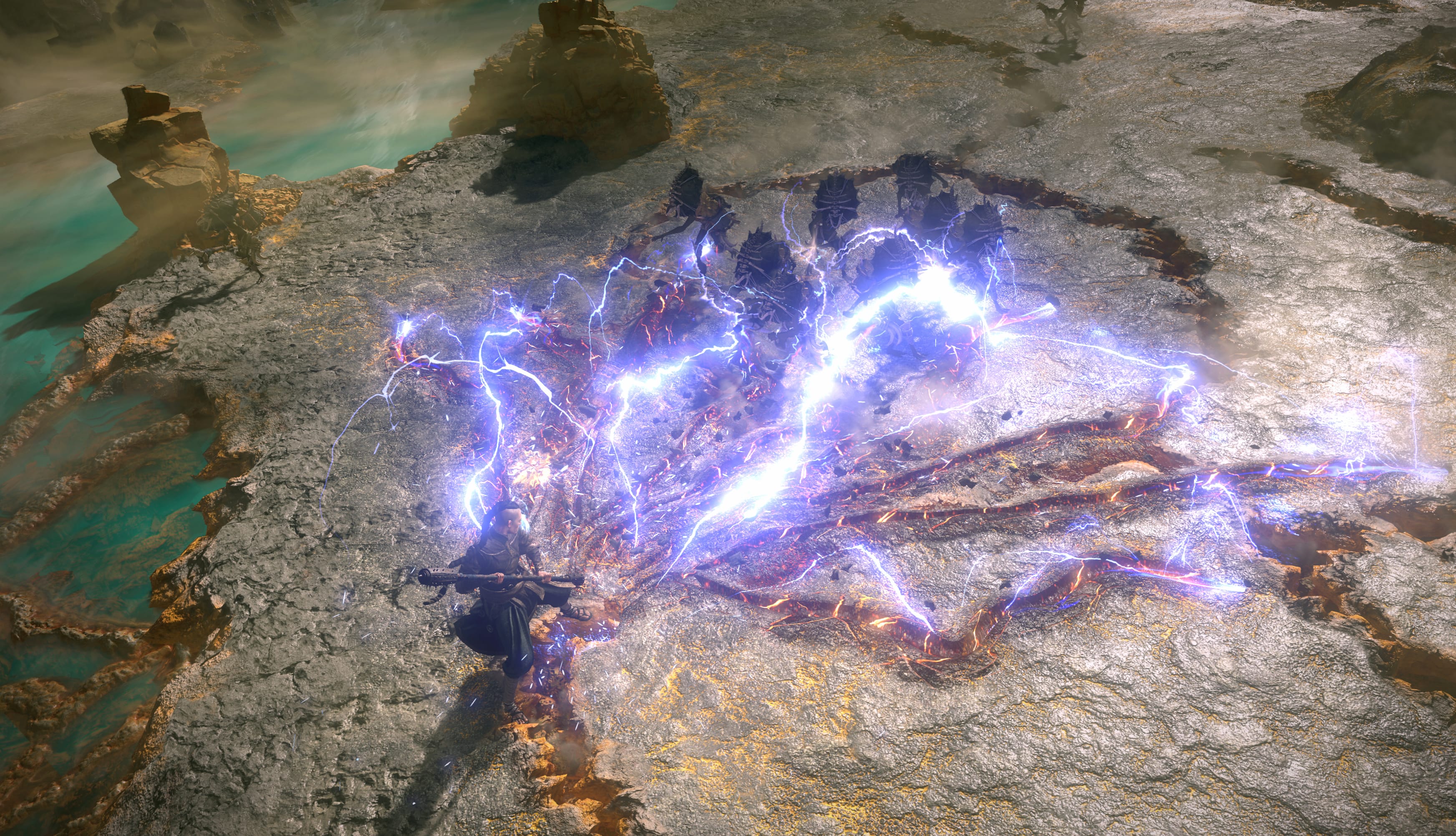 Path of Exile 2 Electric Spell wallpapers HD quality