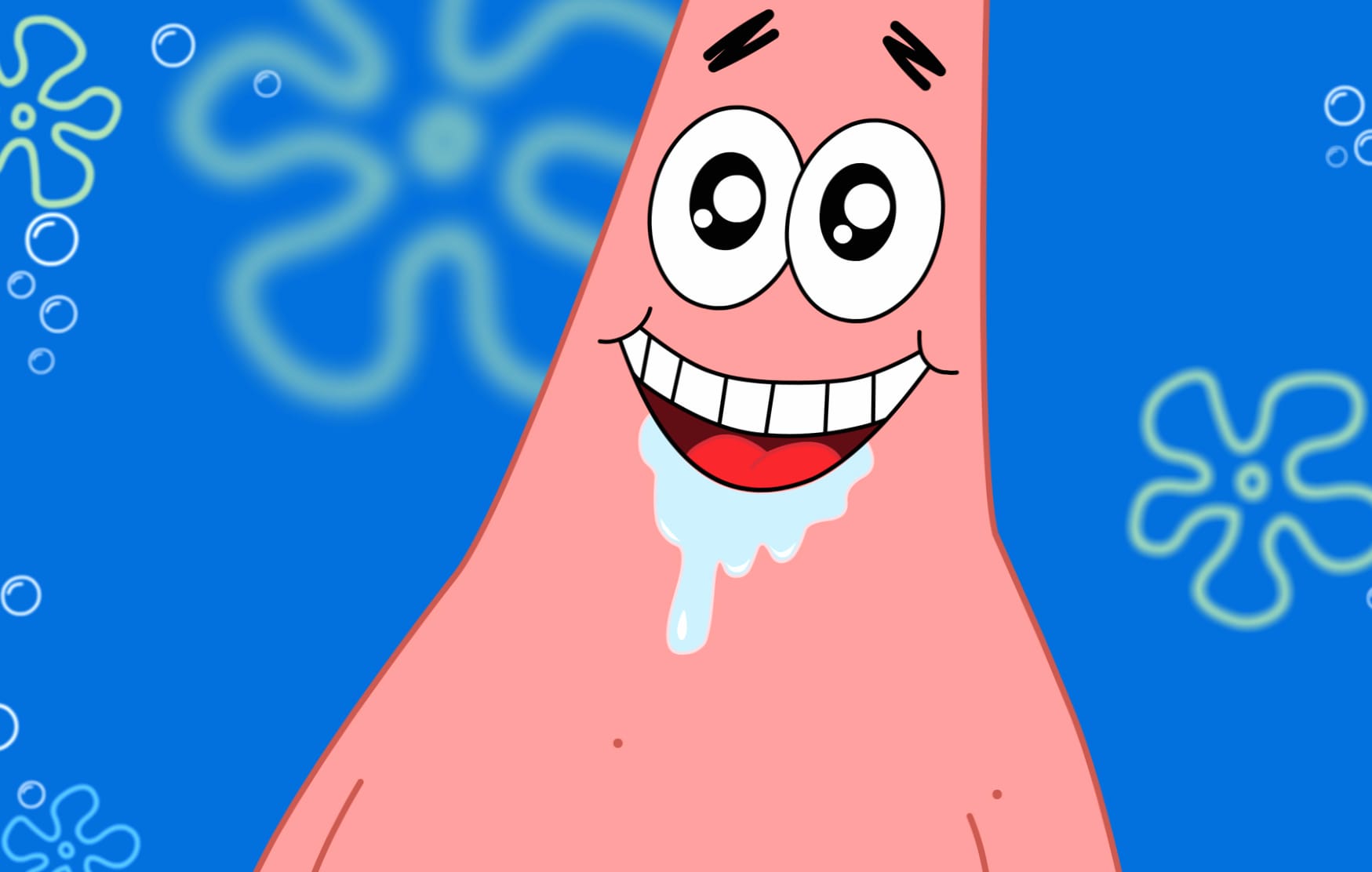 Patrick Star from SpongeBob SquarePants at 1536 x 864 HD size wallpapers HD quality