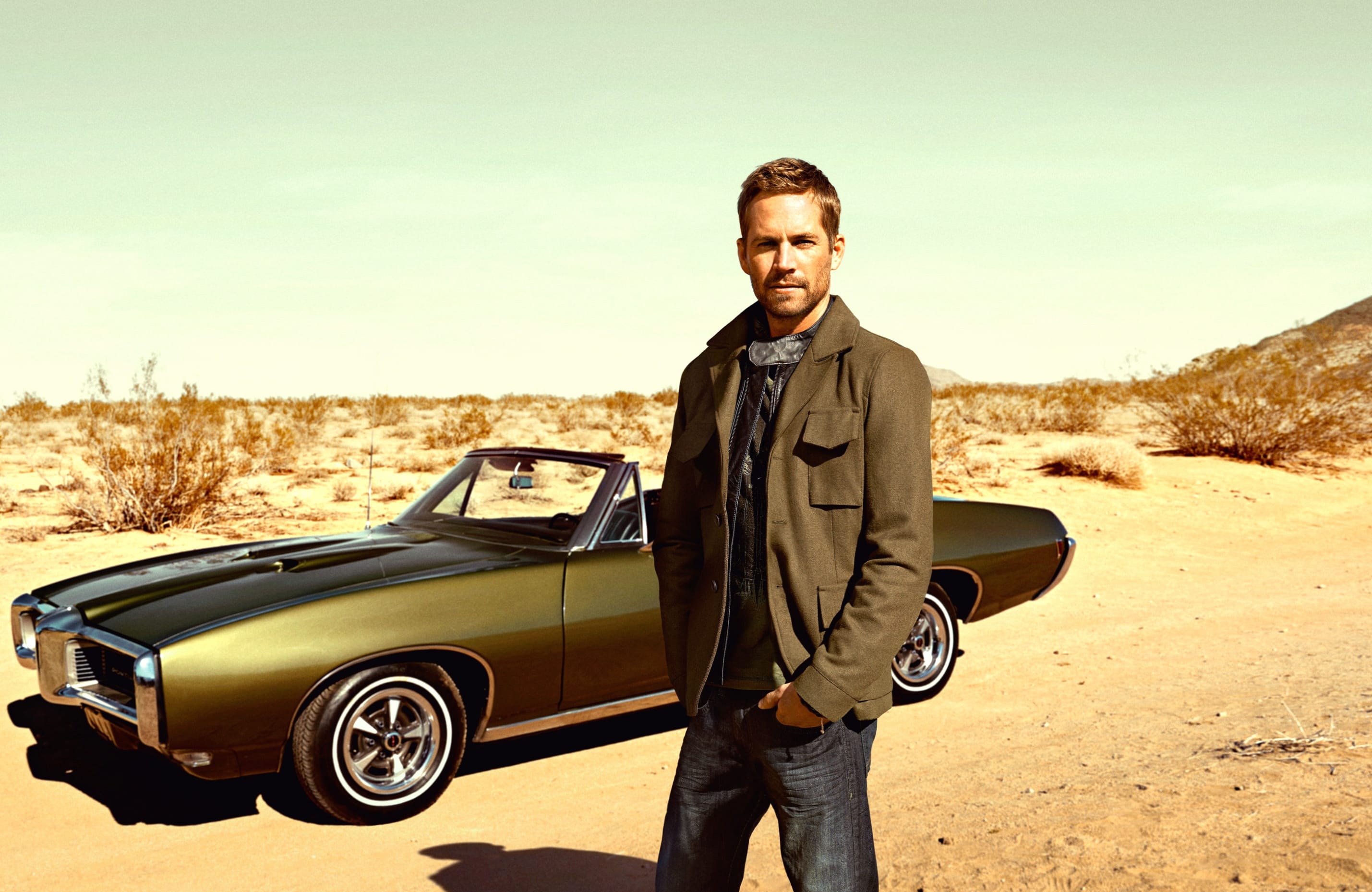 Paul Walker Desert Ride - wallpapers HD quality