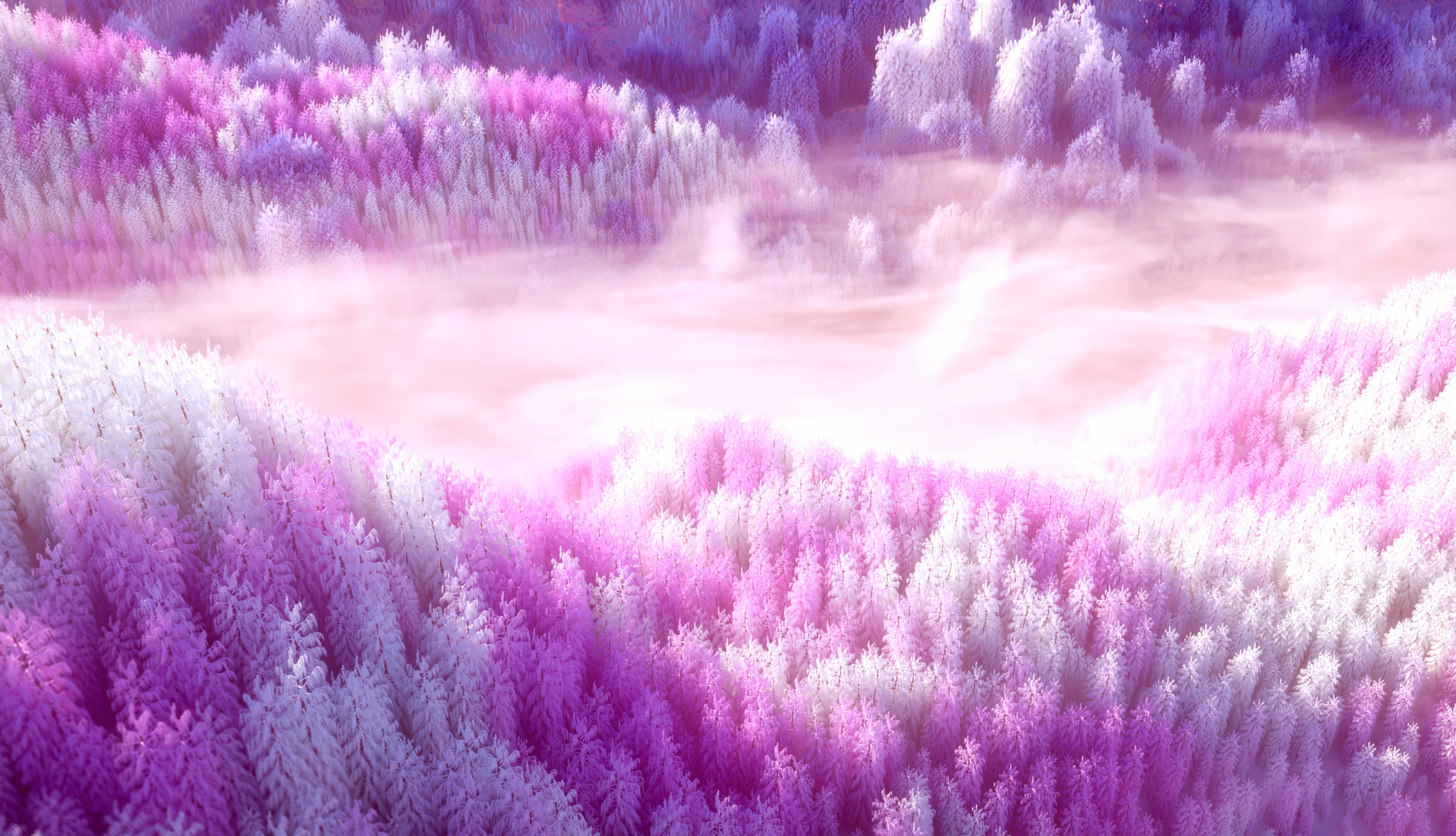 Pink aesthetic Landscape at 1920 x 1080 HD size wallpapers HD quality