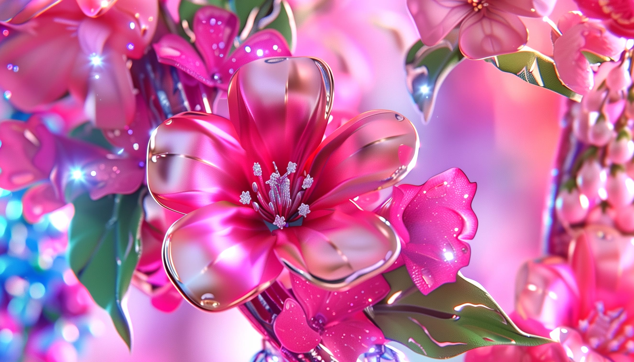 Pink Blossom Close Up at 1280 x 720 HD size wallpapers HD quality