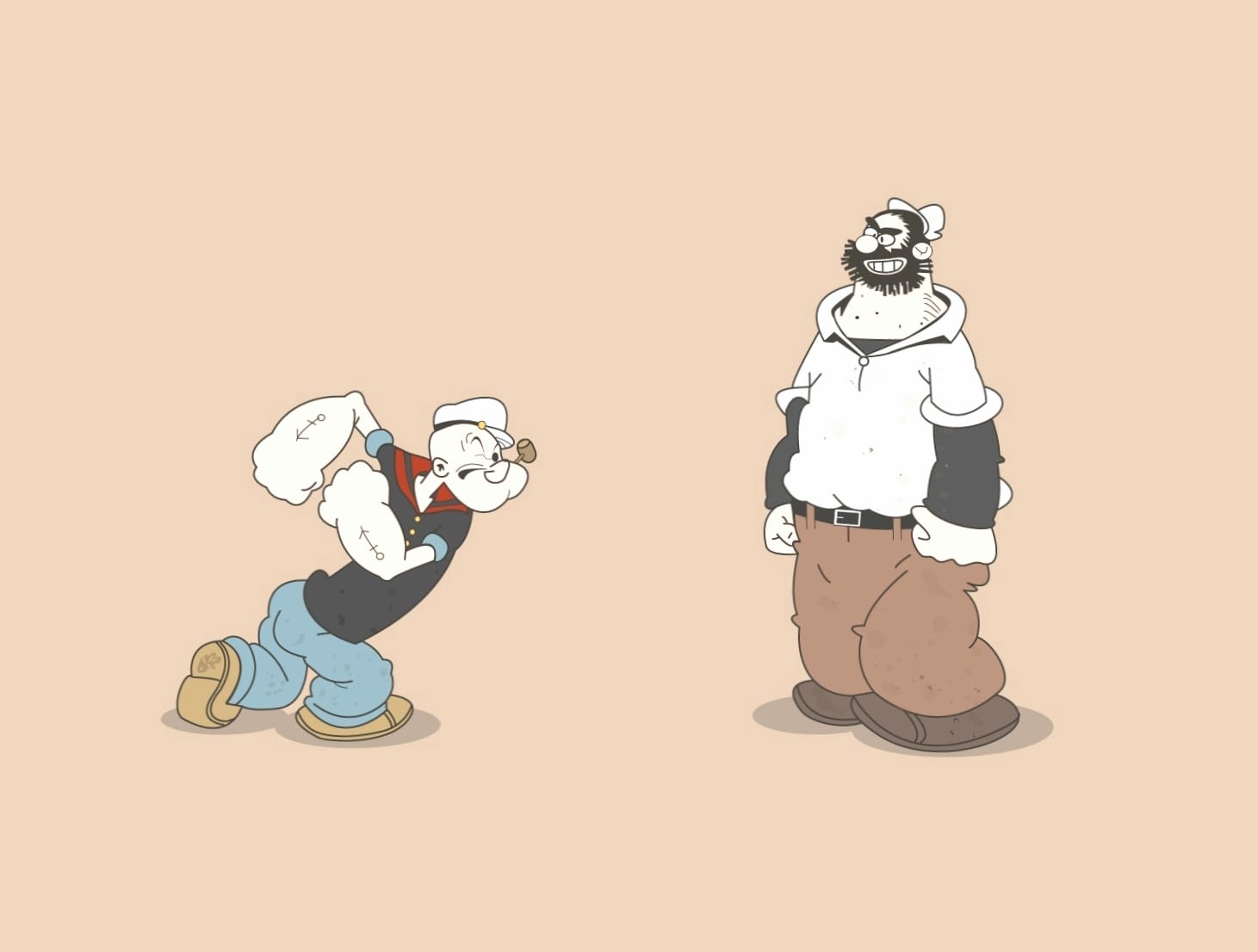 Popeye Showdown - wallpapers HD quality