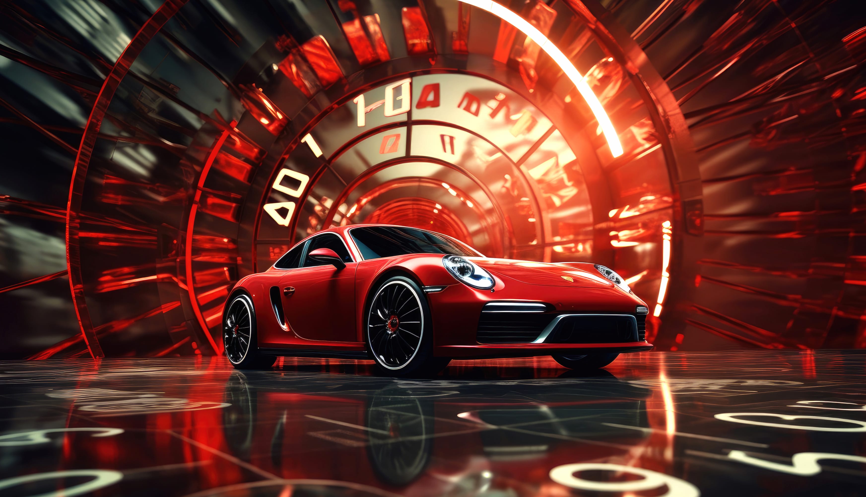 Porsche 911 Retro at 640 x 1136 iPhone 5 size wallpapers HD quality