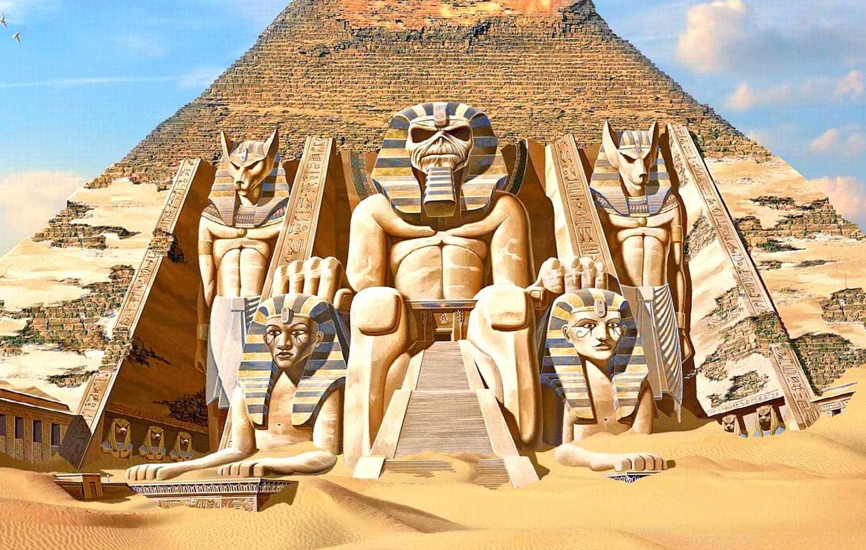 Powerslave – Iconic Iron Maiden Artwork at 1600 x 1200 size wallpapers HD quality