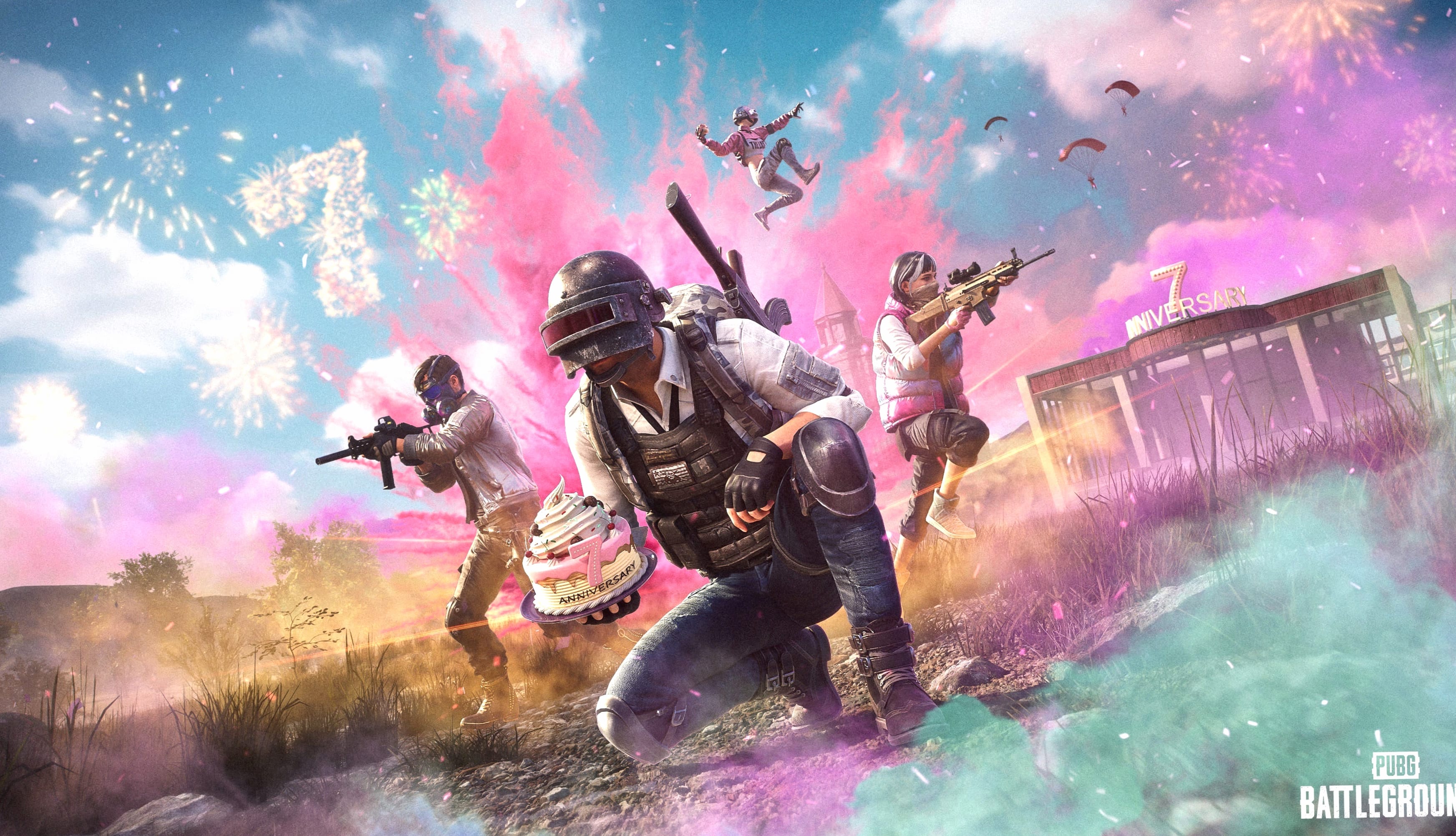 PUBG 7th Anniversary Key Art wallpapers HD quality