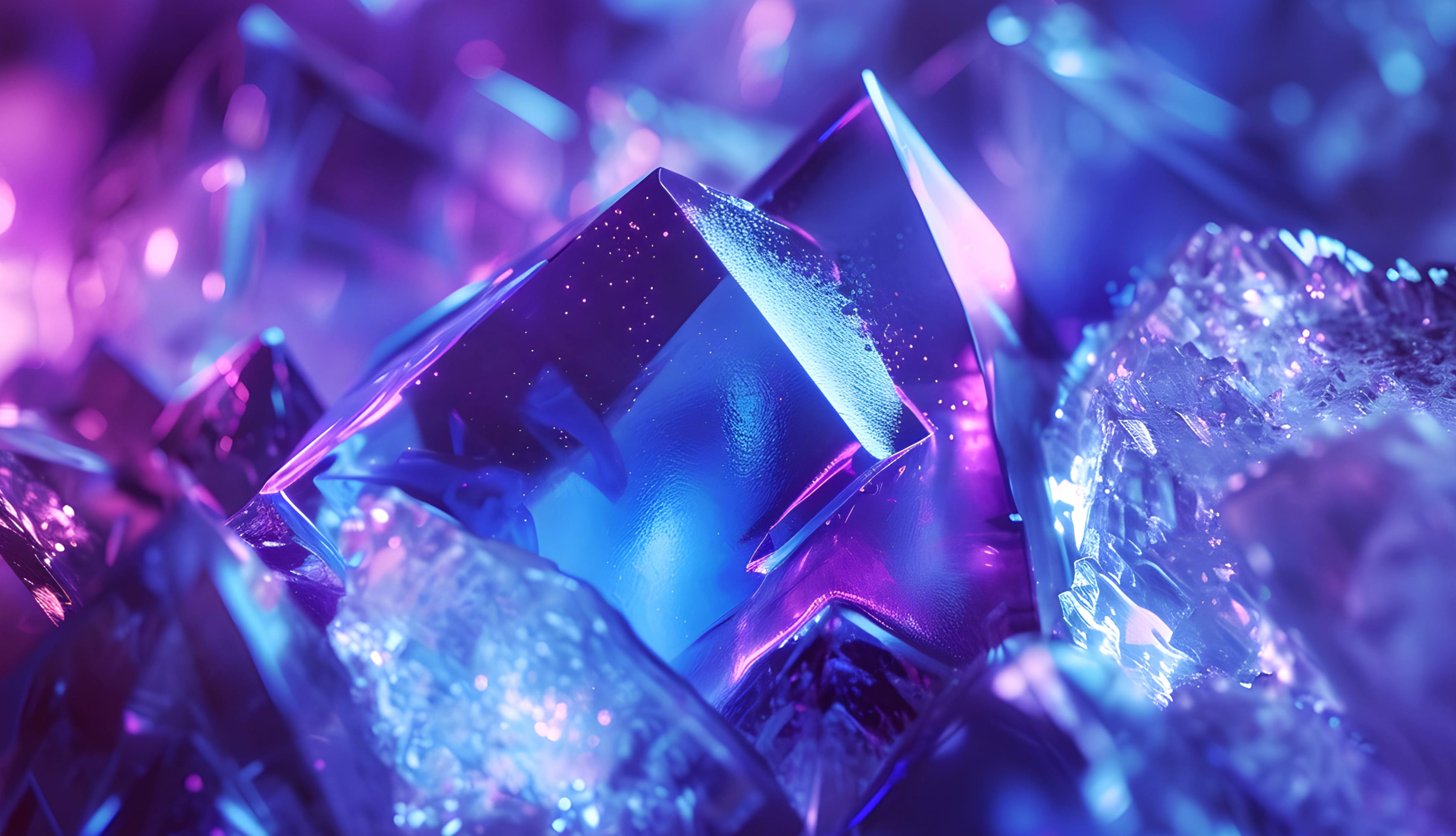 Purple aesthetic Crystals wallpapers HD quality