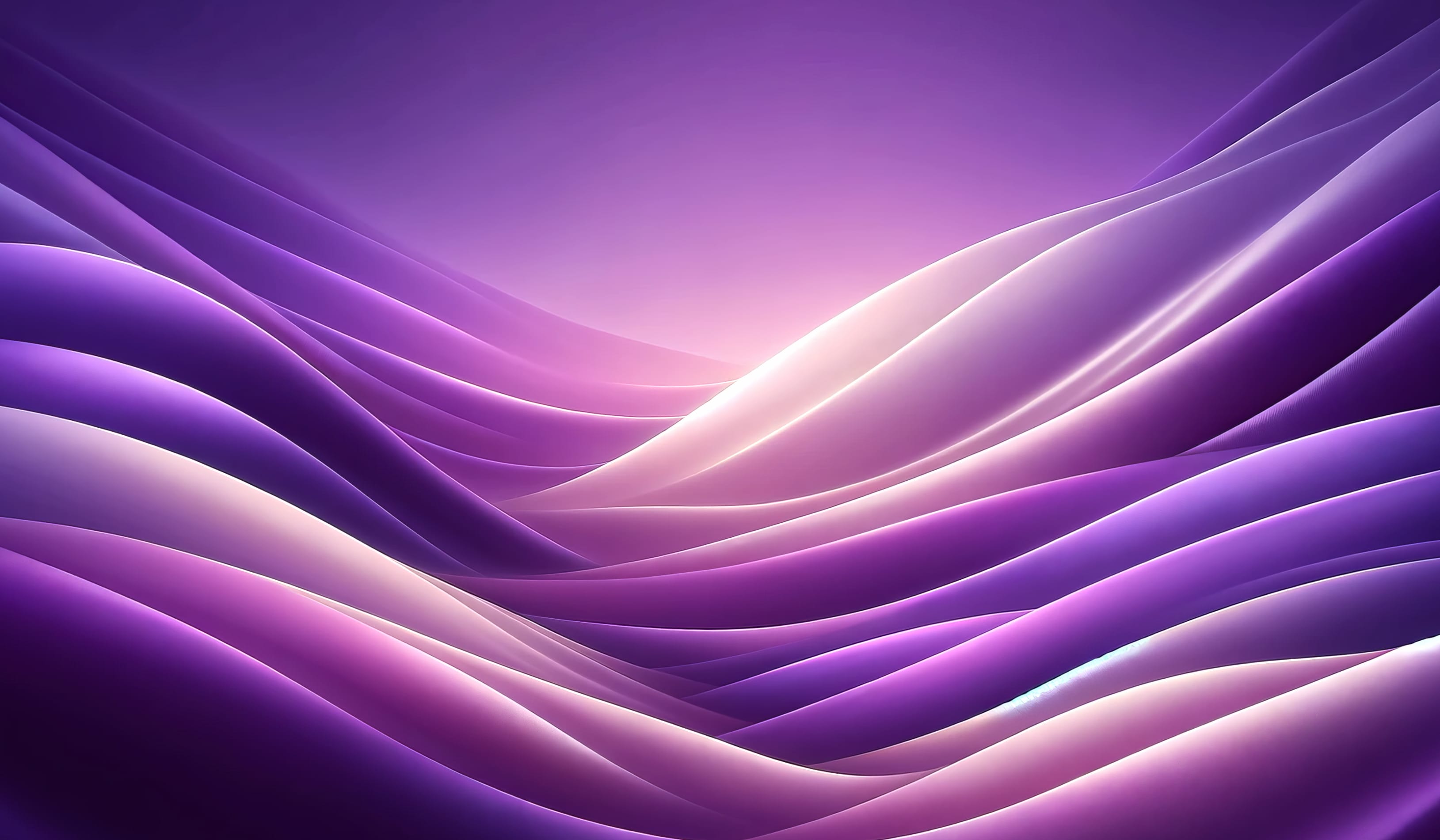 Purple Waves Abstract wallpapers HD quality