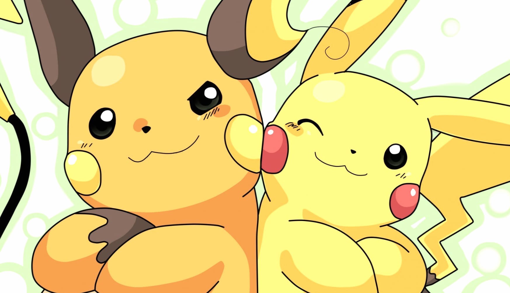 Raichu and Pikachu HD Anime Wallpaper wallpapers HD quality