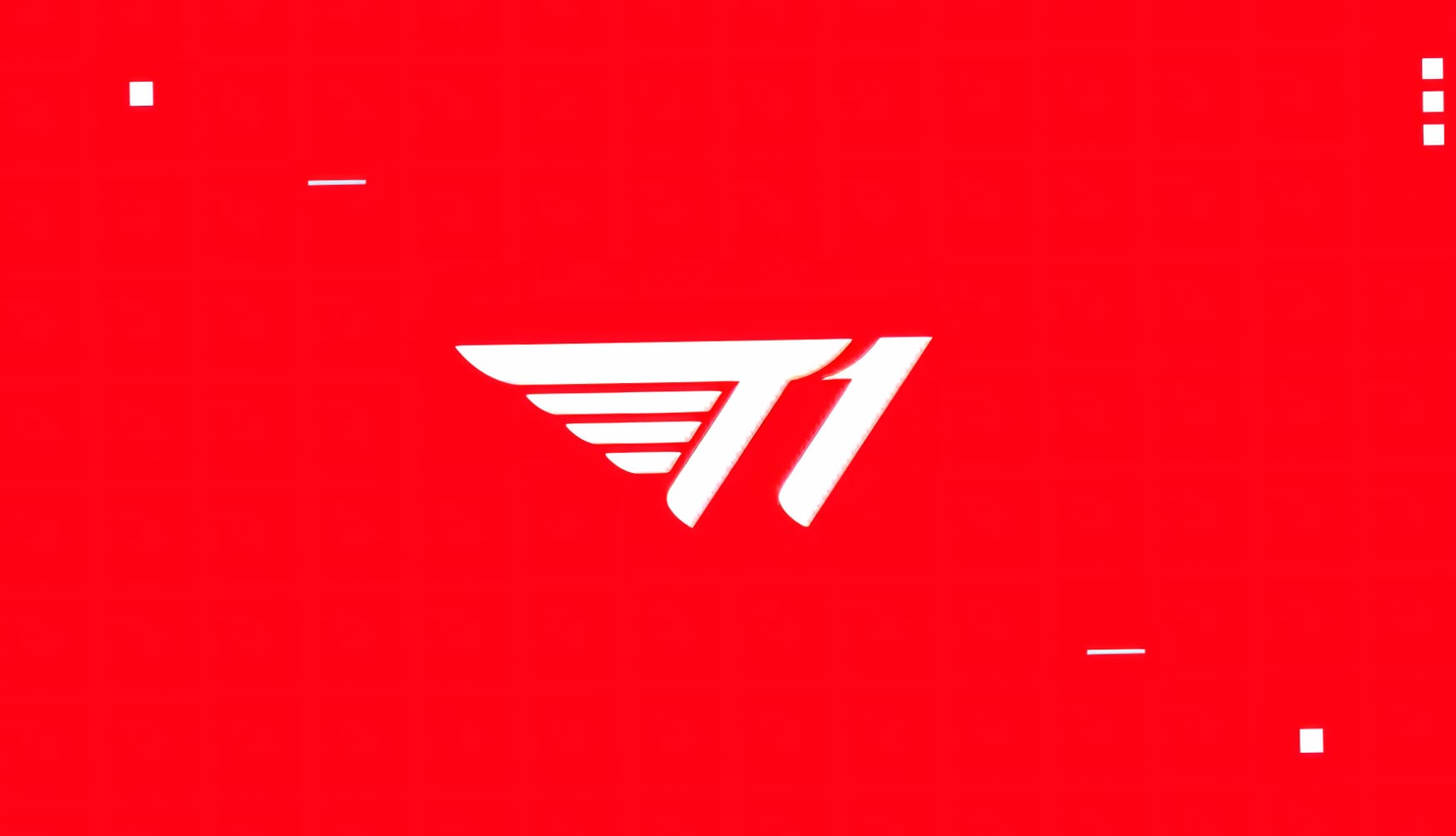 Red Minimalist T1 Logo at 2560 x 1440 HD size wallpapers HD quality