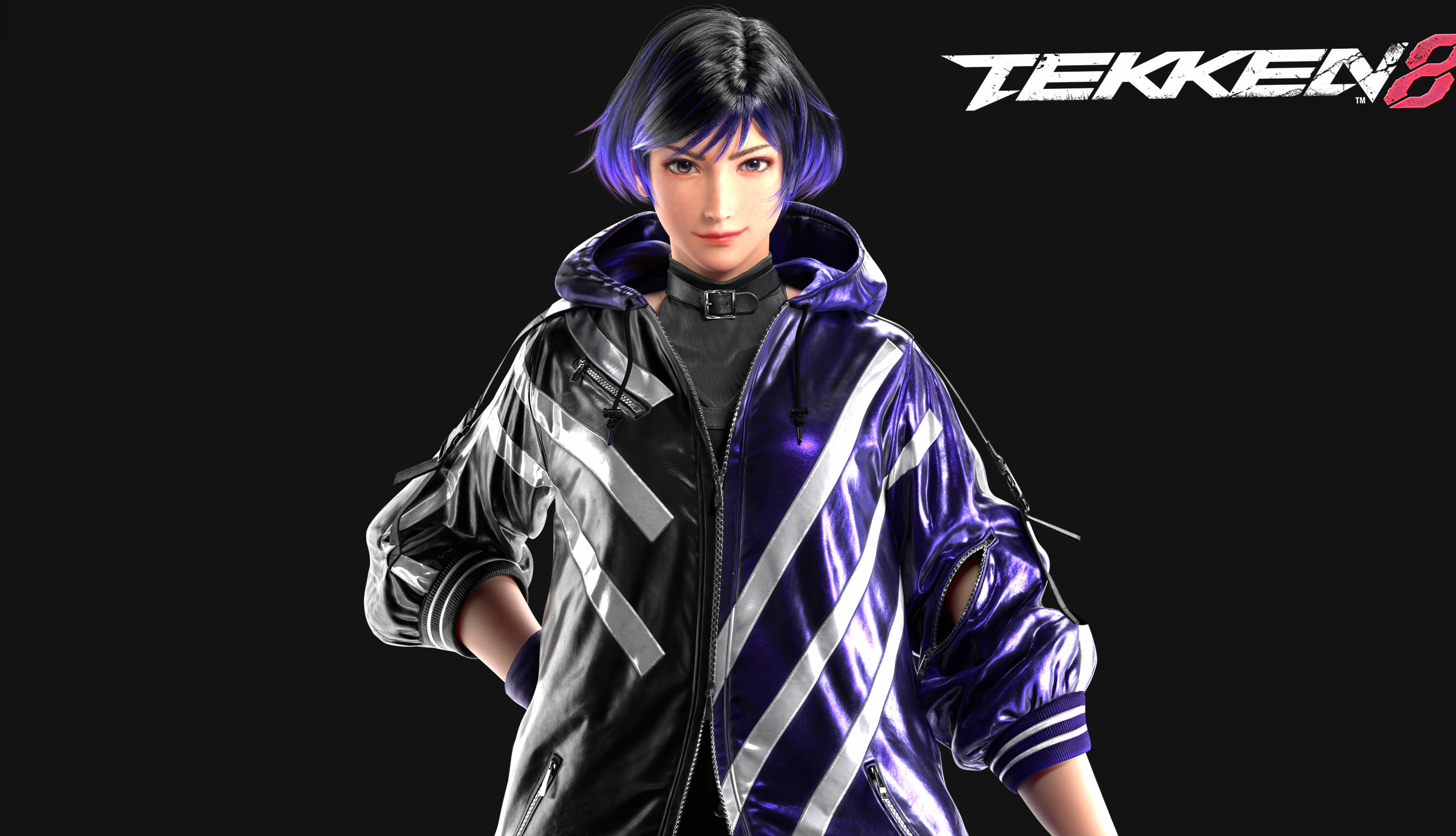 Reina Tekken 8 at 640 x 960 iPhone 4 size wallpapers HD quality