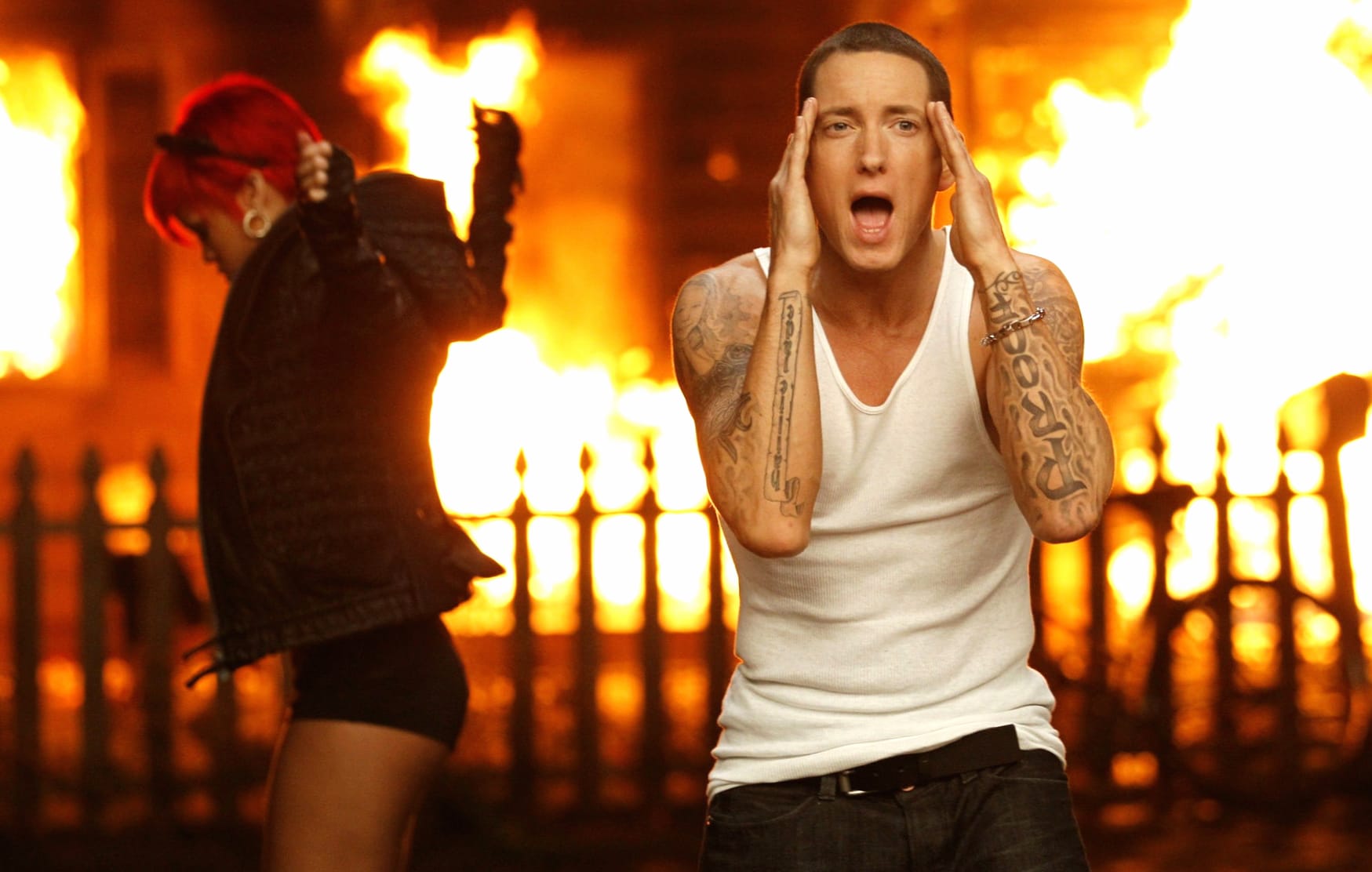 Rihanna & Eminem HD Music Wallpaper wallpapers HD quality