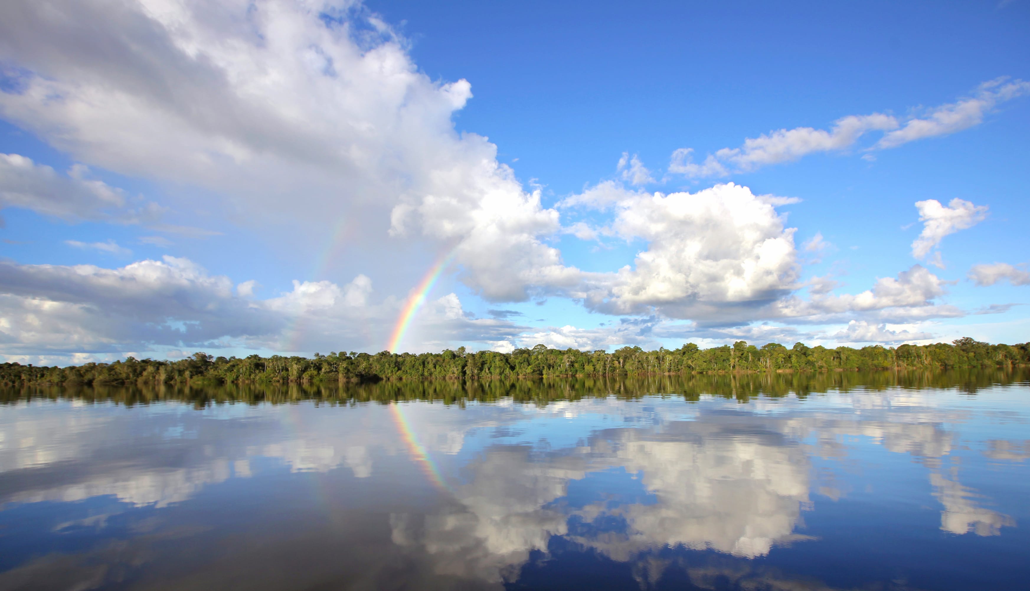 River Nature Reflection at 1280 x 960 size wallpapers HD quality