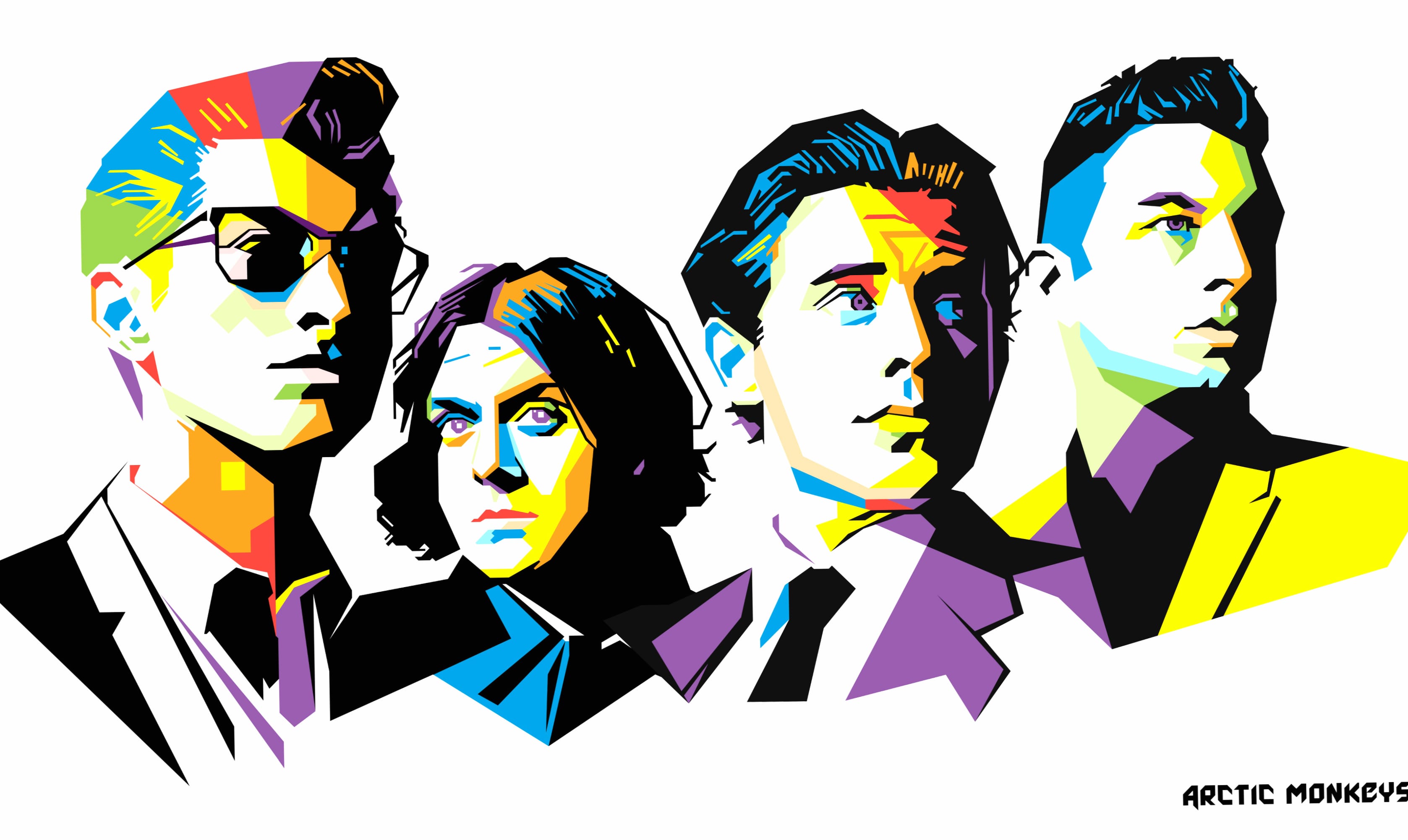 Rock Band English Music Arctic Monkeys at 1680 x 945 HD size wallpapers HD quality