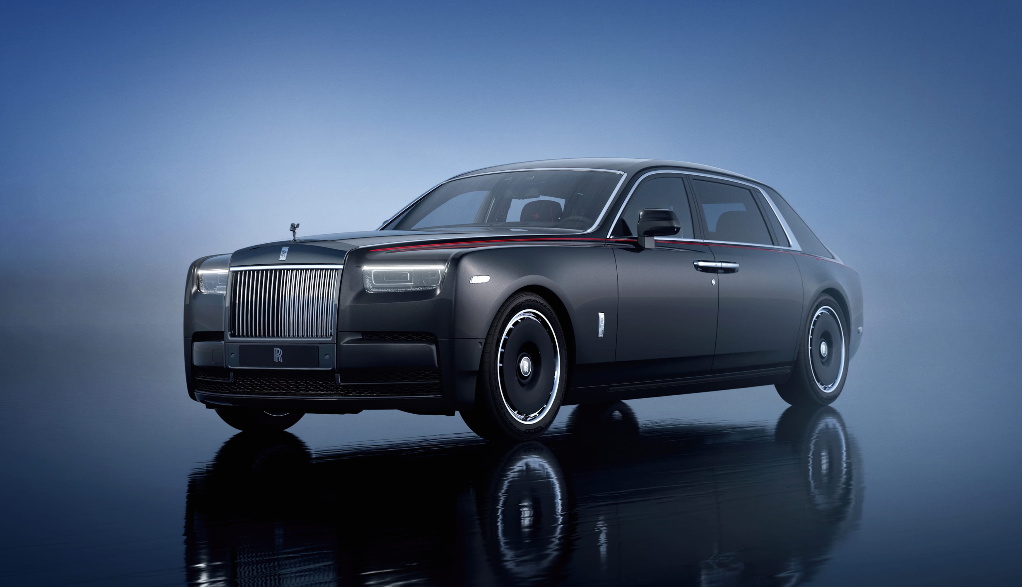 Rolls-Royce Phantom Extended 2024 at 640 x 1136 iPhone 5 size wallpapers HD quality