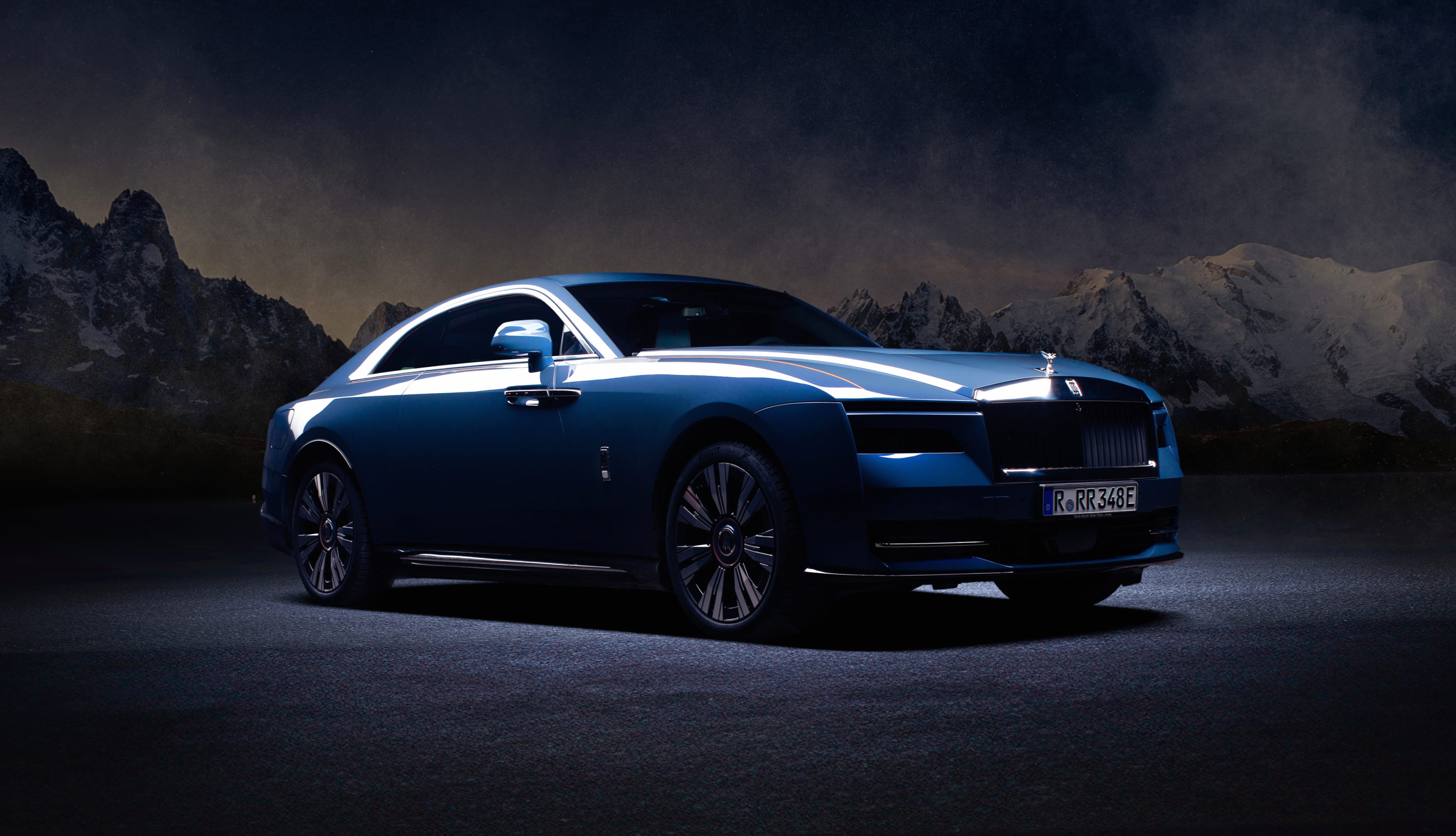 Rolls-Royce Spectre Night at 1152 x 864 size wallpapers HD quality