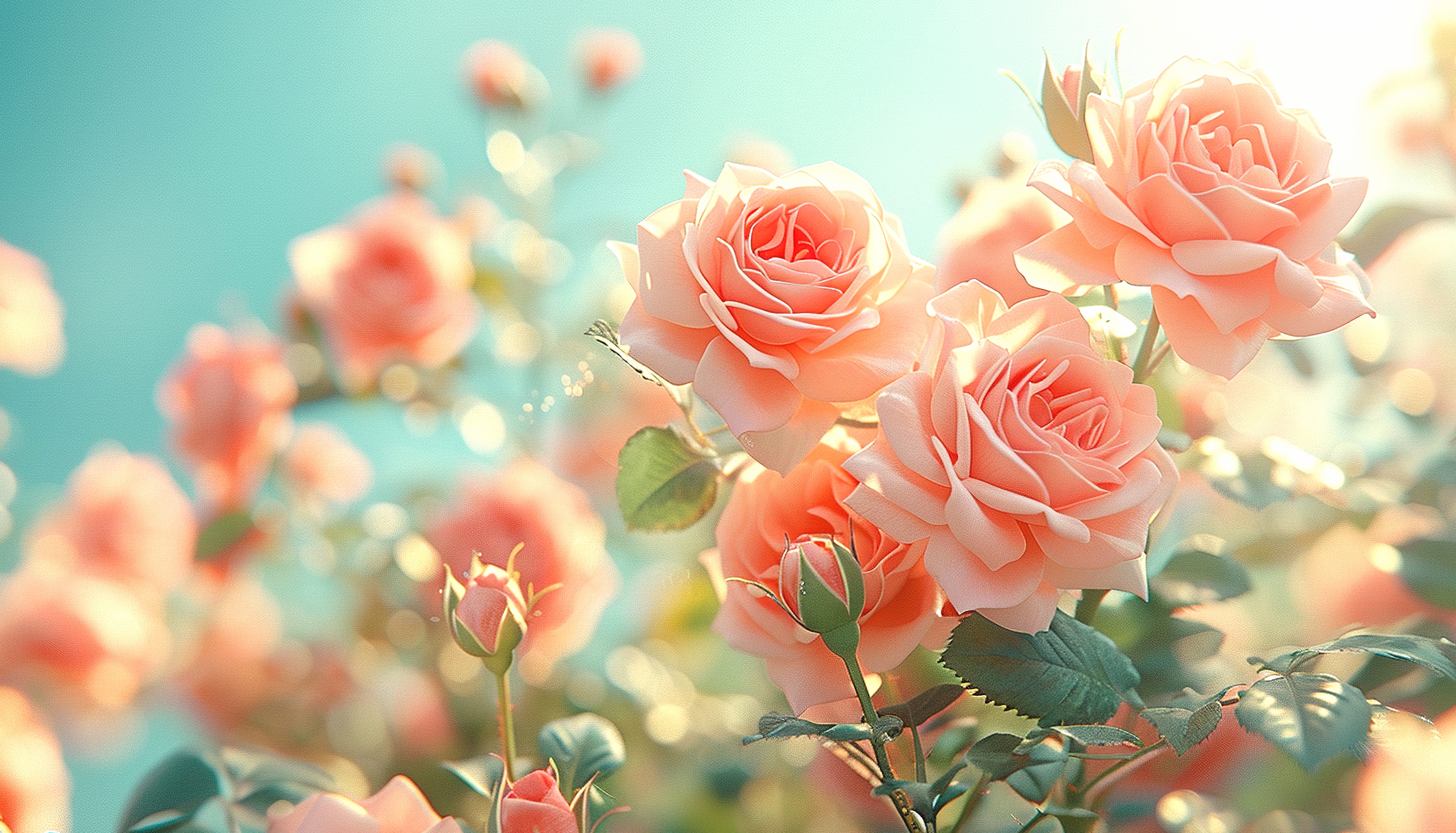 romantic pink roses at 1680 x 945 HD size wallpapers HD quality