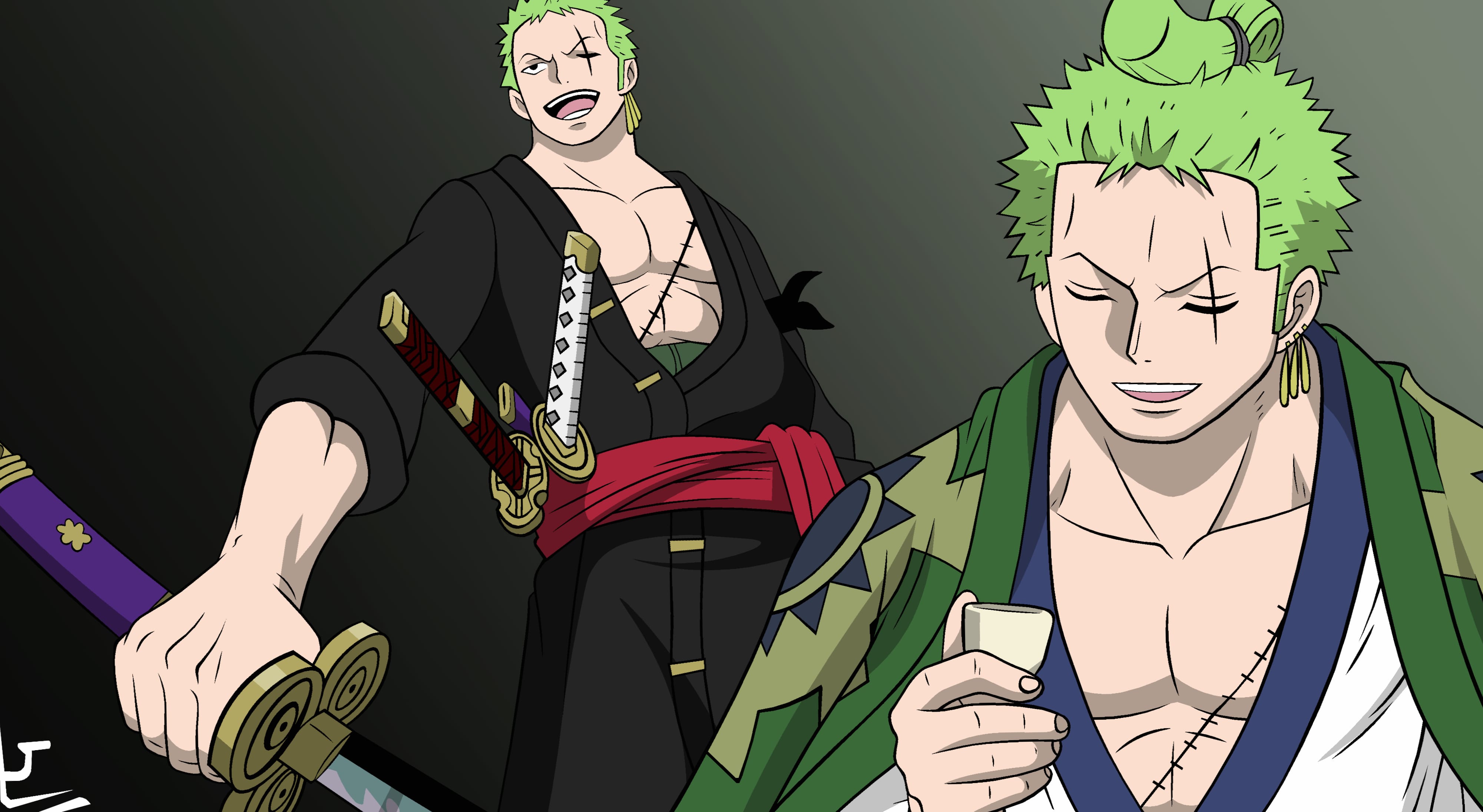 Roronoa Zoro Anime One Piece wallpapers HD quality