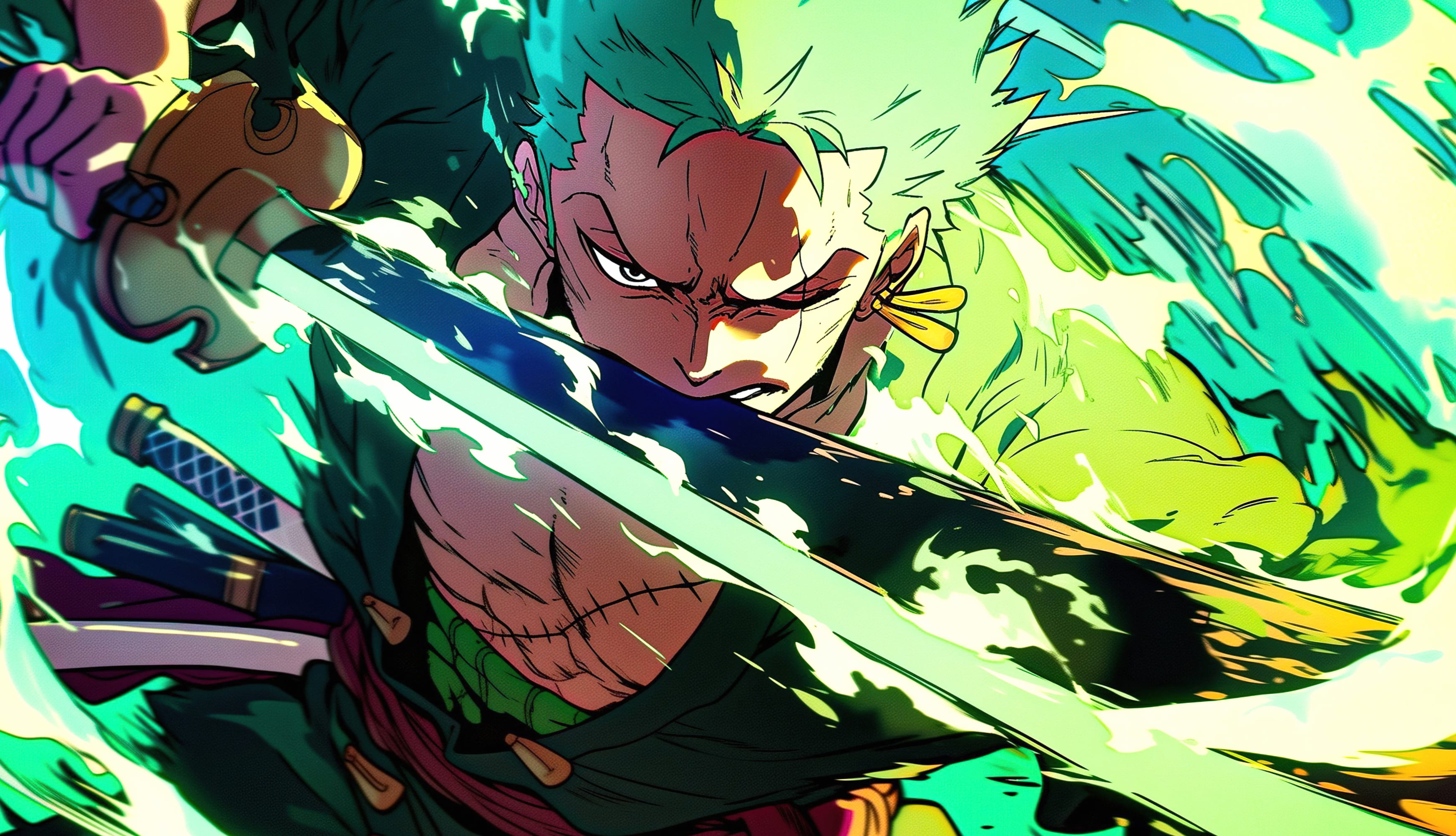 Roronoa Zoro Green wallpapers HD quality