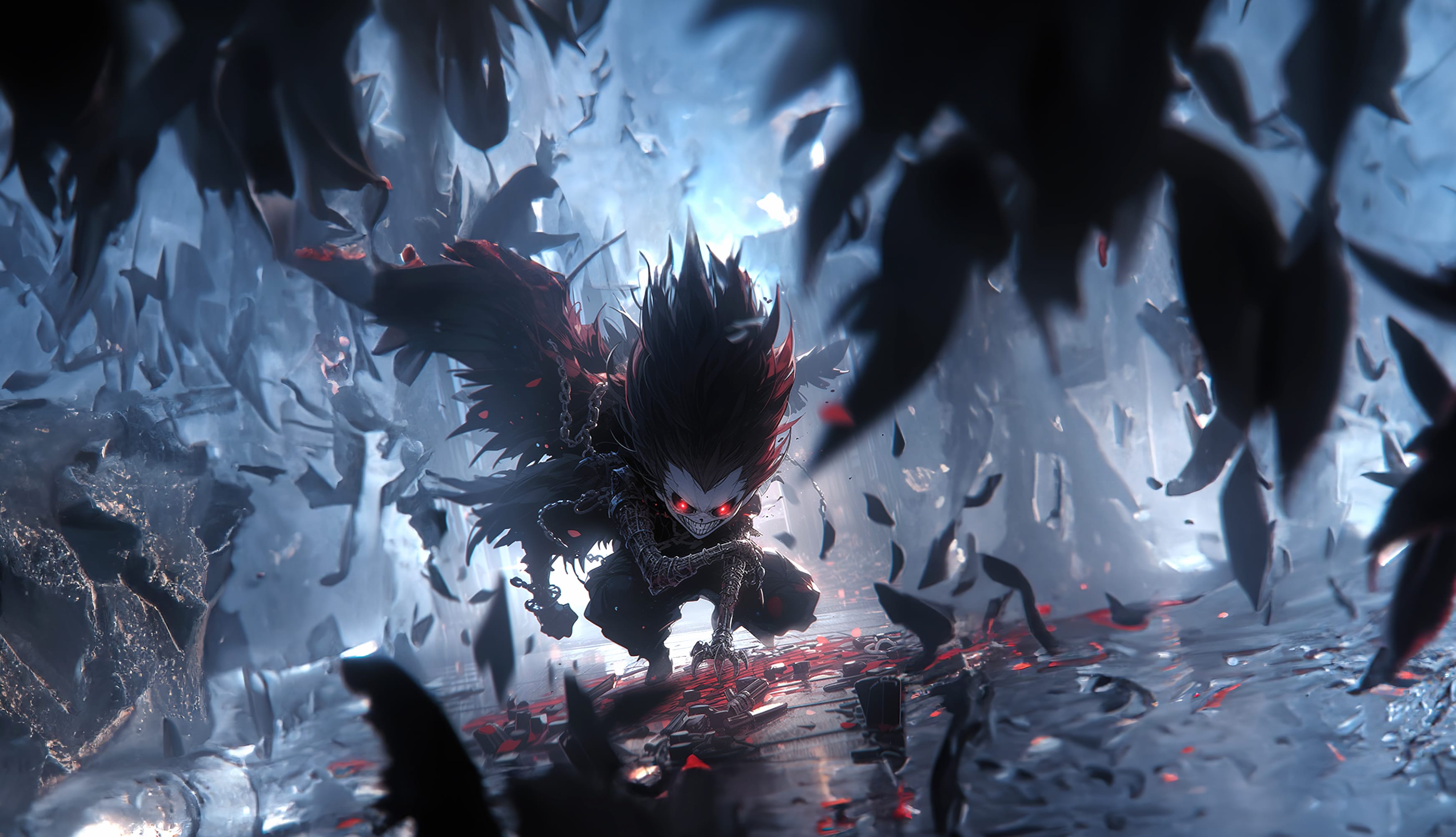 Ryuk Death Note at 1536 x 864 HD size wallpapers HD quality