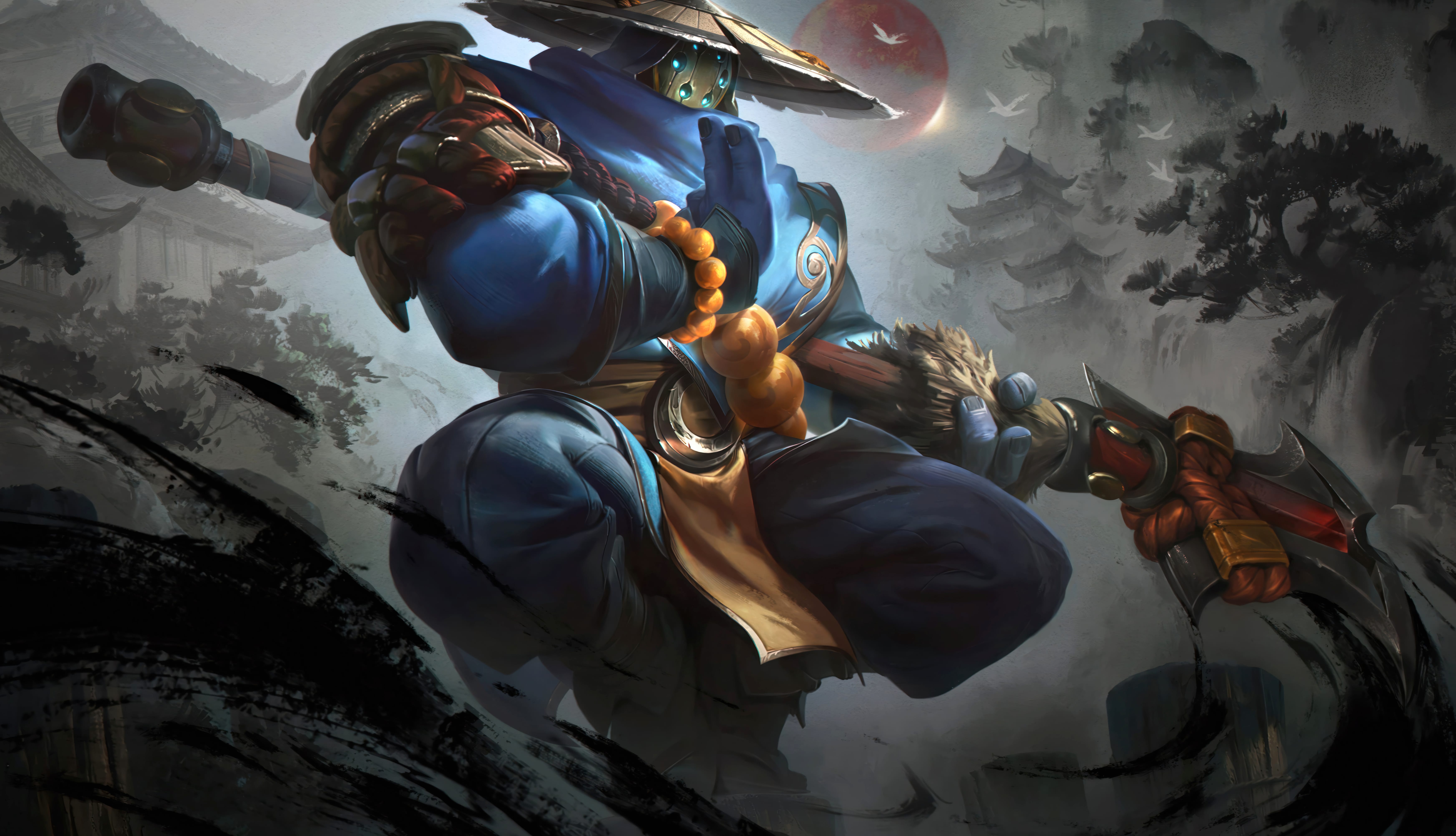 Samurai Jax League of Legends wallpapers HD quality