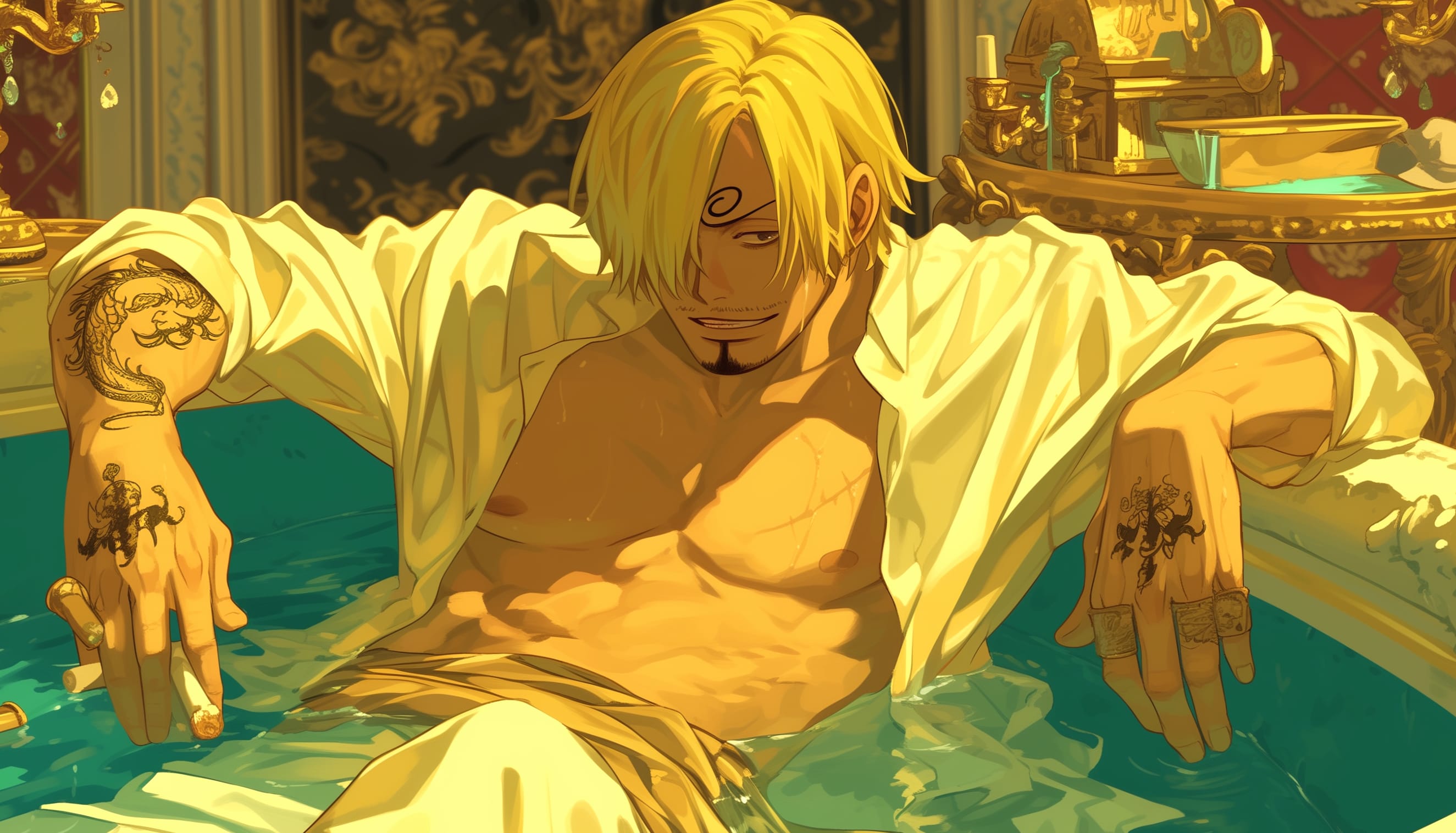 Sanji One Piece HD Desktop Wallpaper wallpapers HD quality