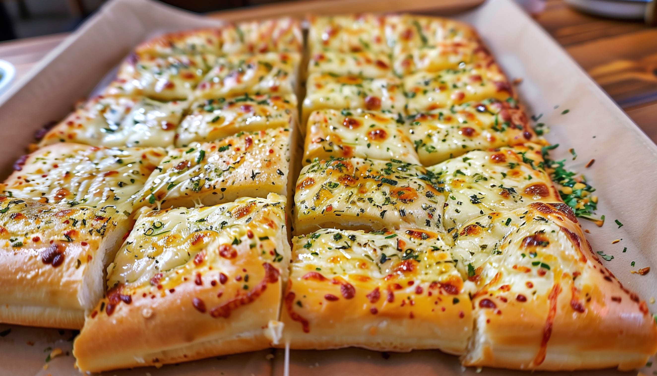 Savory Garlic Bread Delight wallpapers HD quality