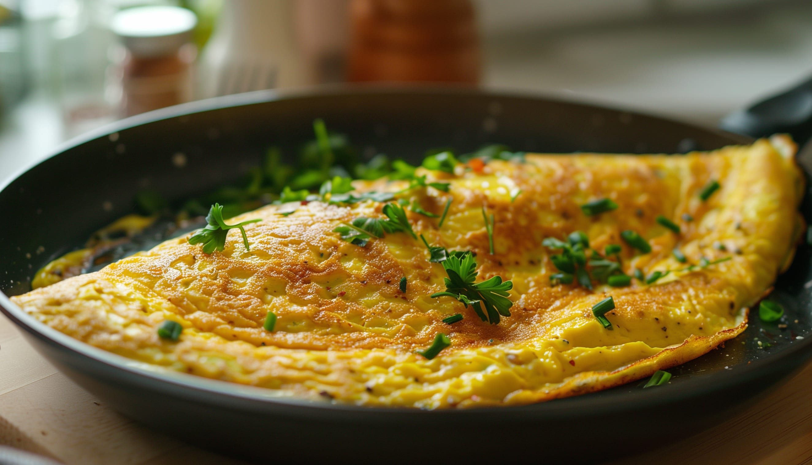 Savory Omelette Delight wallpapers HD quality