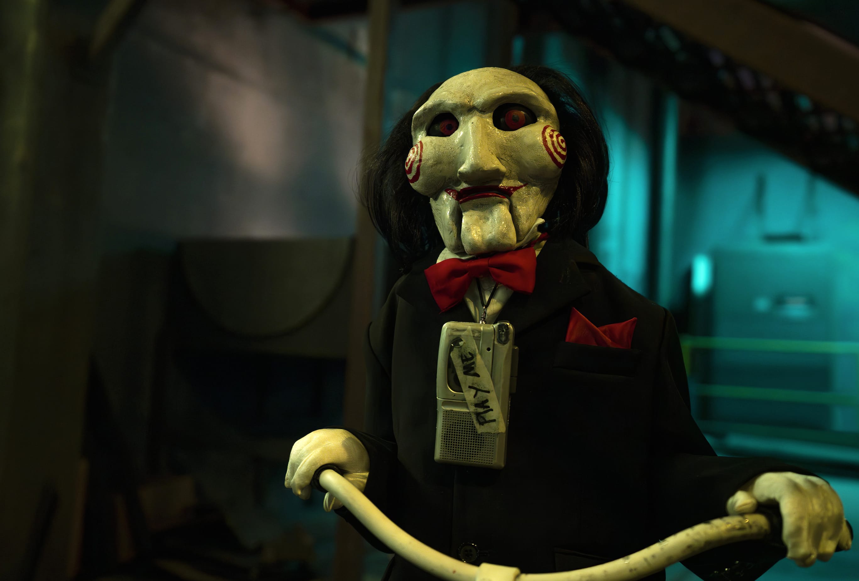 Saw X Billy Puppet for Desktop Background at 1280 x 720 HD size wallpapers HD quality