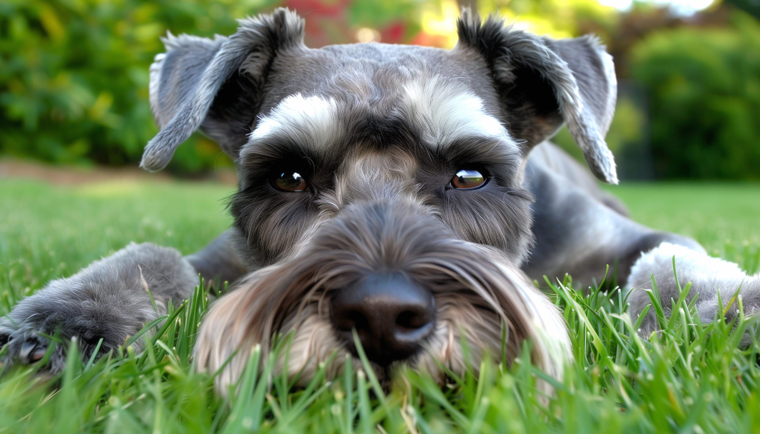 Schnauzer Close Up wallpapers HD quality