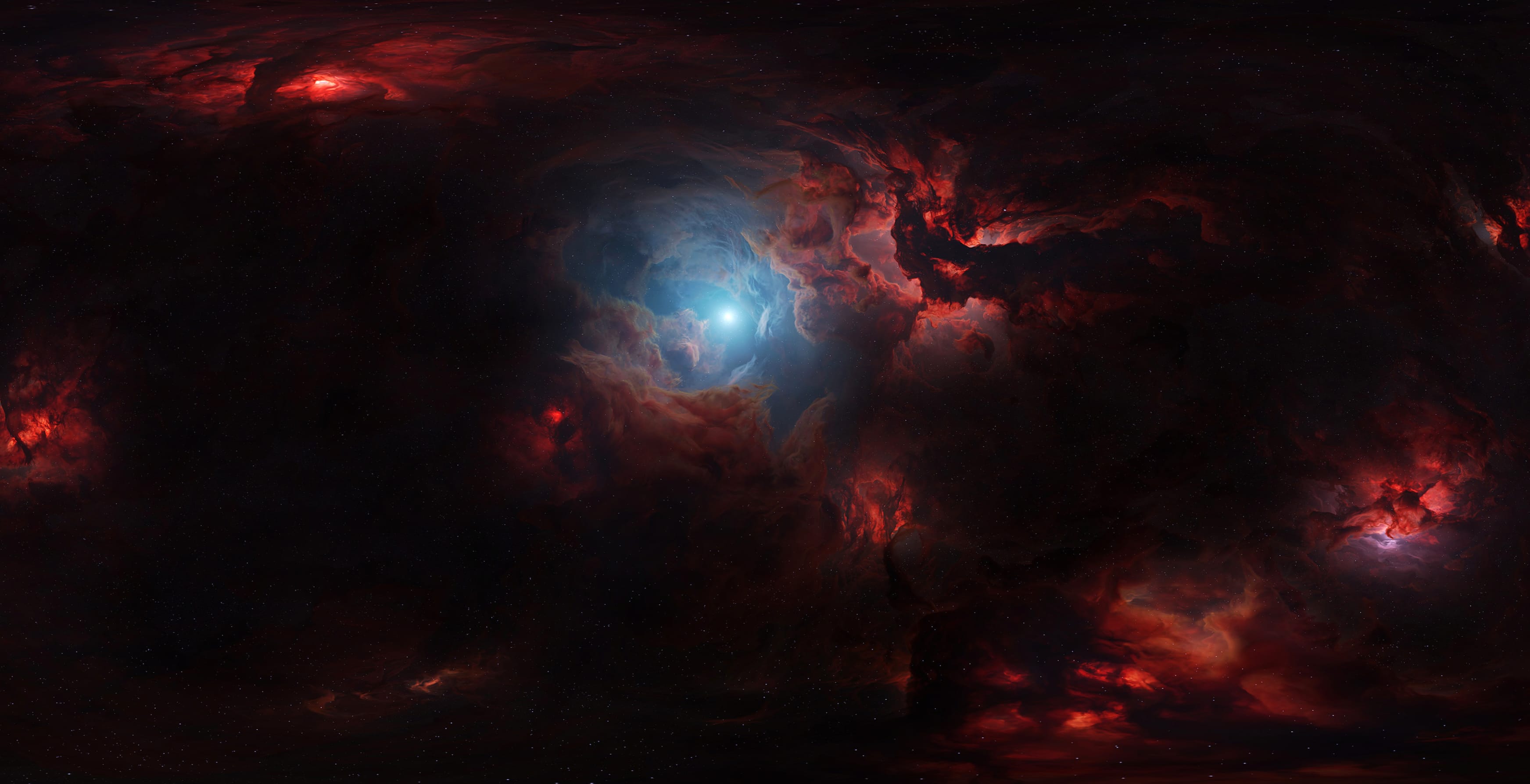 Sci Fi Nebula at 1024 x 1024 iPad size wallpapers HD quality