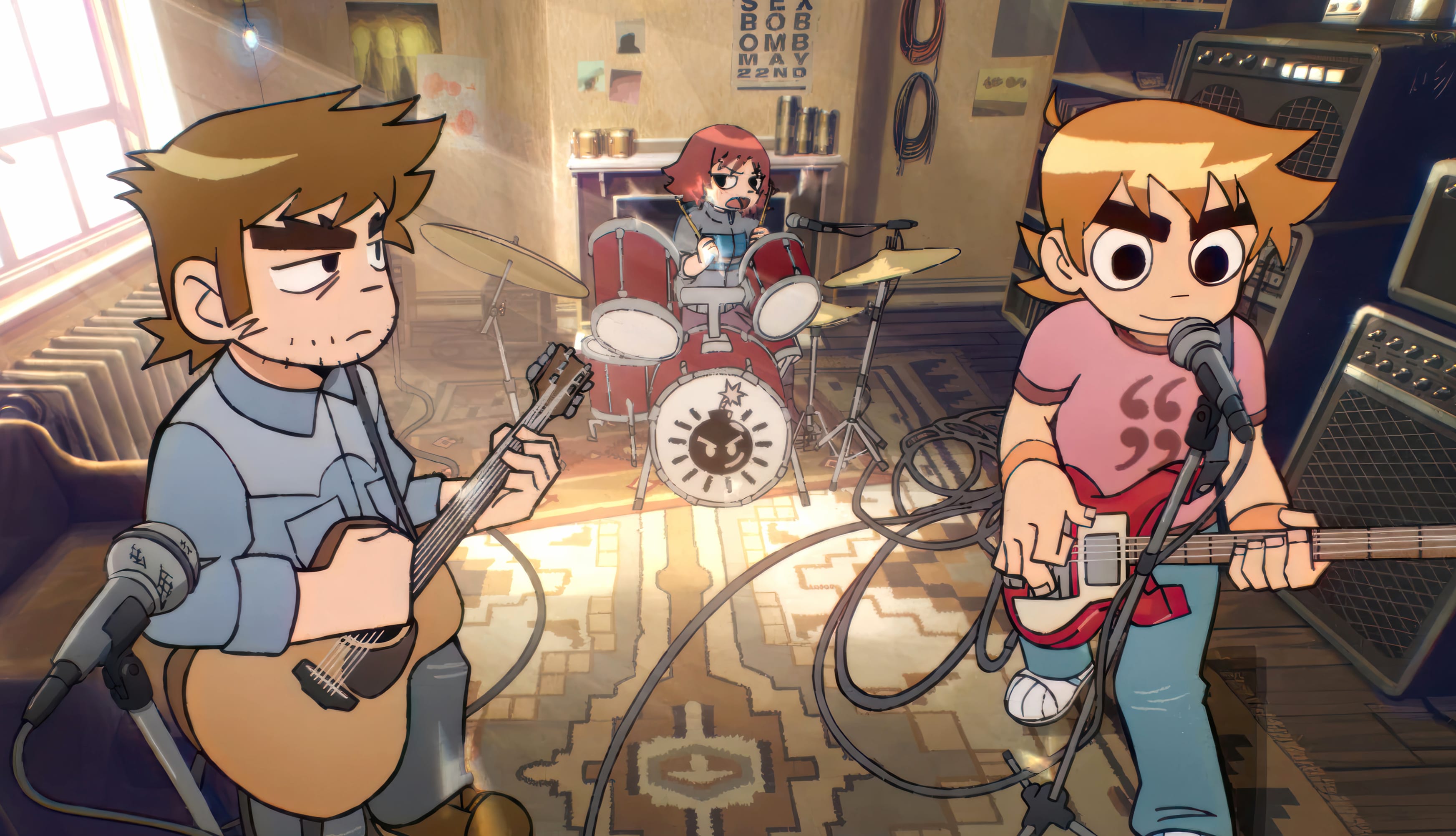 Scott Pilgrim Band Performance wallpapers HD quality