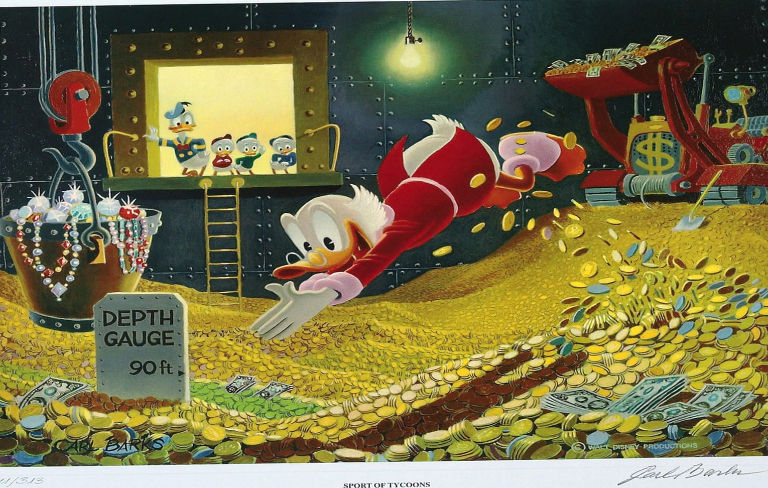 Scrooge McDuck Treasure wallpapers HD quality