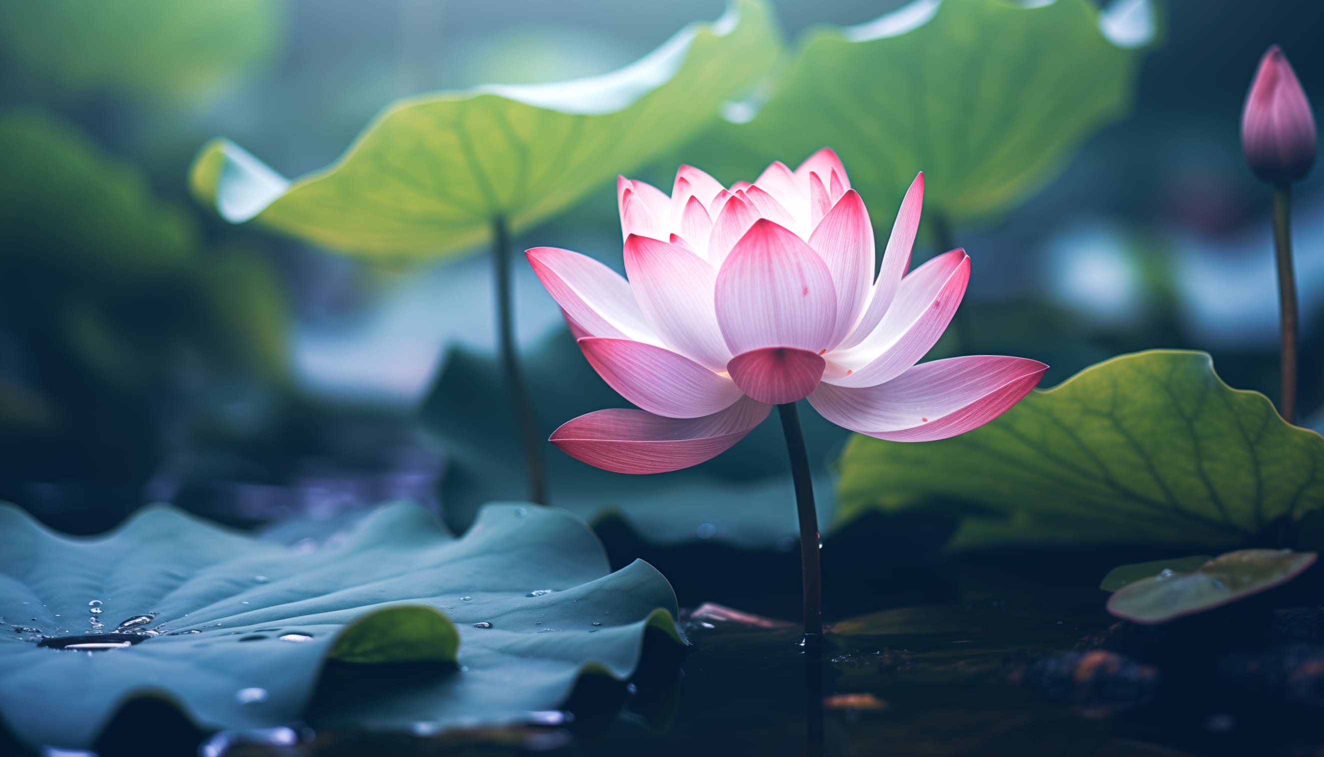 Serene Lotus Bloom wallpapers HD quality