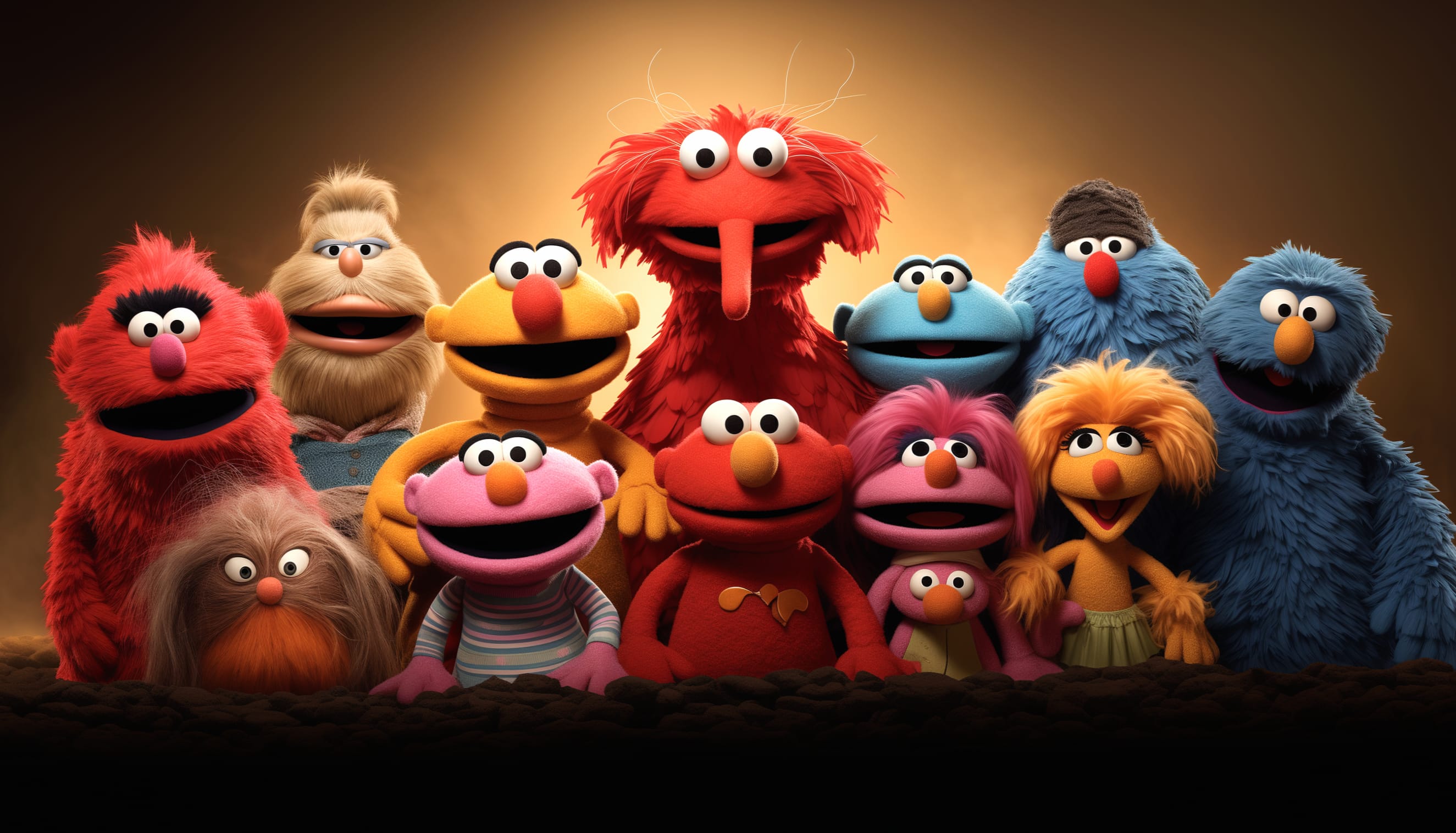 Sesame Street Characters HD Desktop Wallpaper wallpapers HD quality