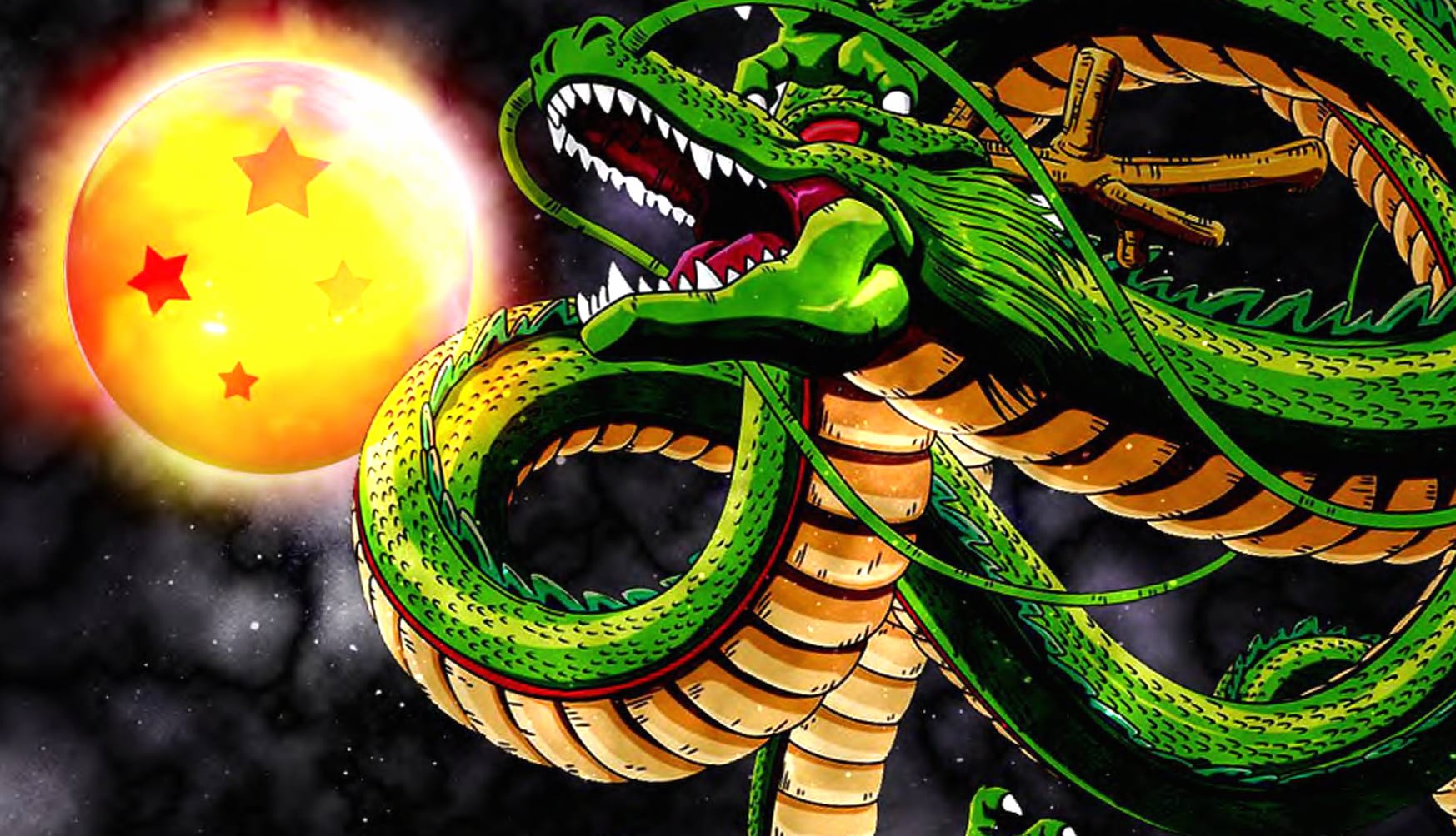 Shenron Dragon Ball Z at 1024 x 1024 iPad size wallpapers HD quality