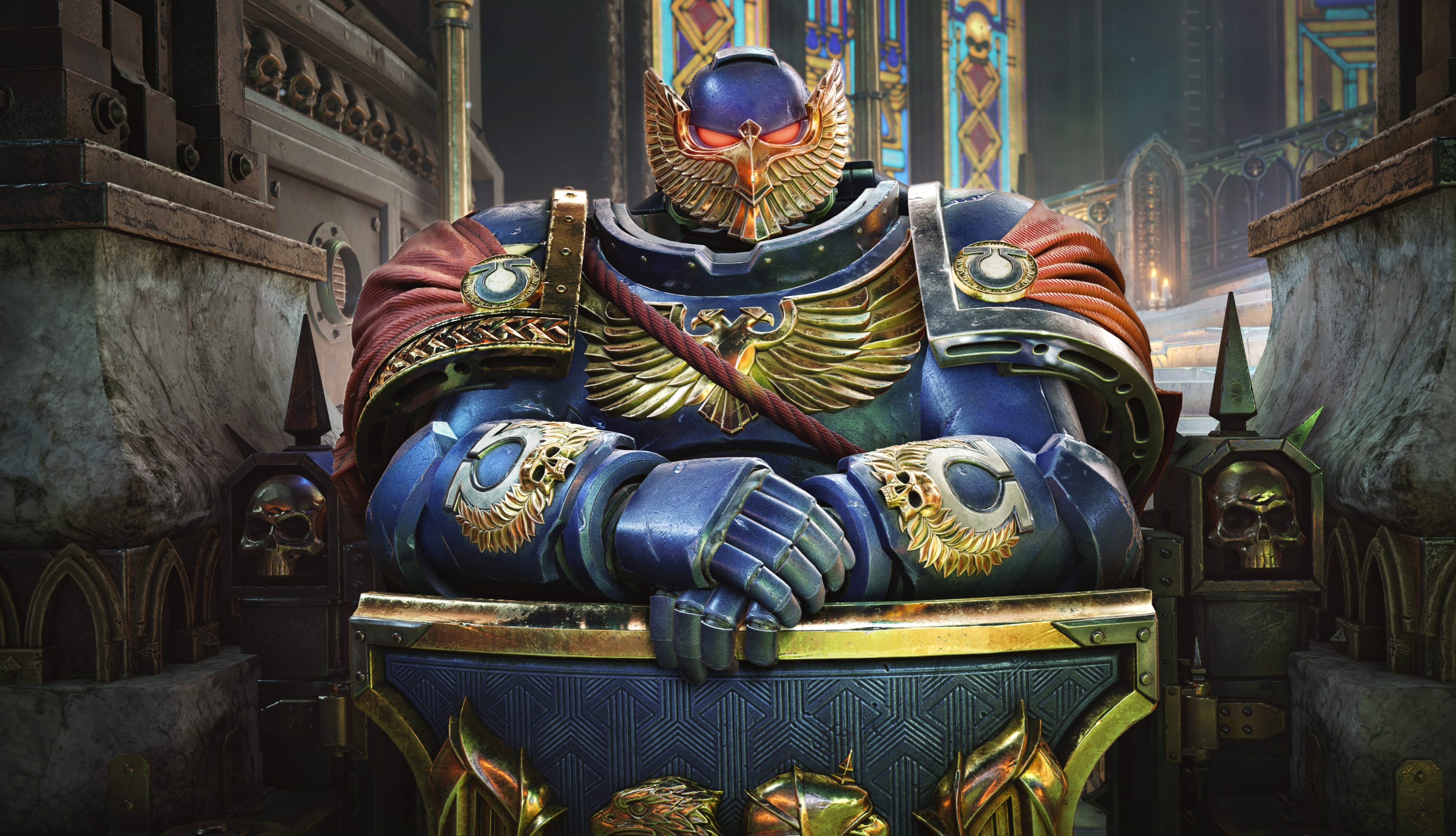 Shield Warhammer 40K Space Marine 2 at 1280 x 720 HD size wallpapers HD quality