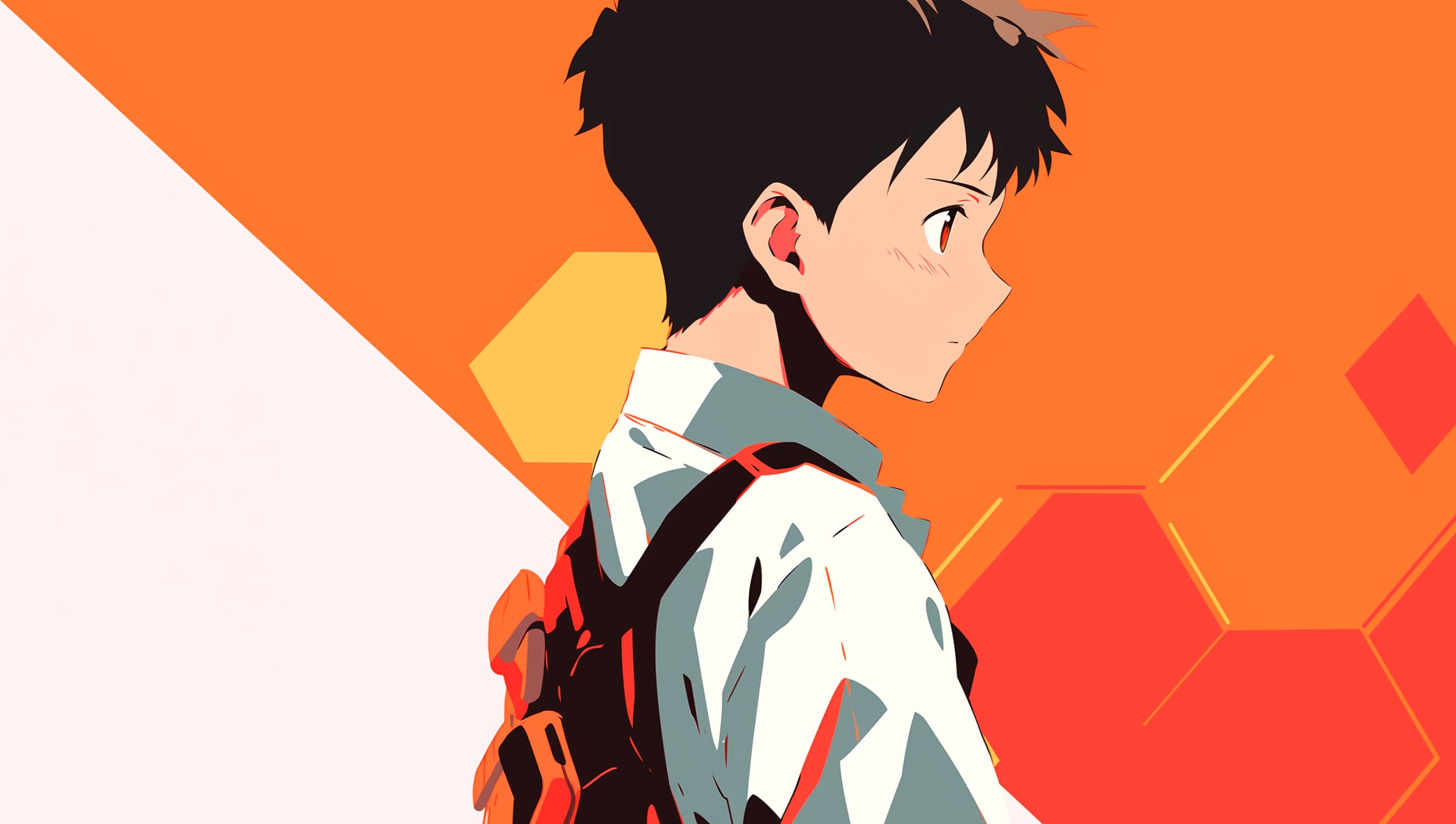 Shinji Ikari Neon Genesis Evangelion Anime wallpapers HD quality