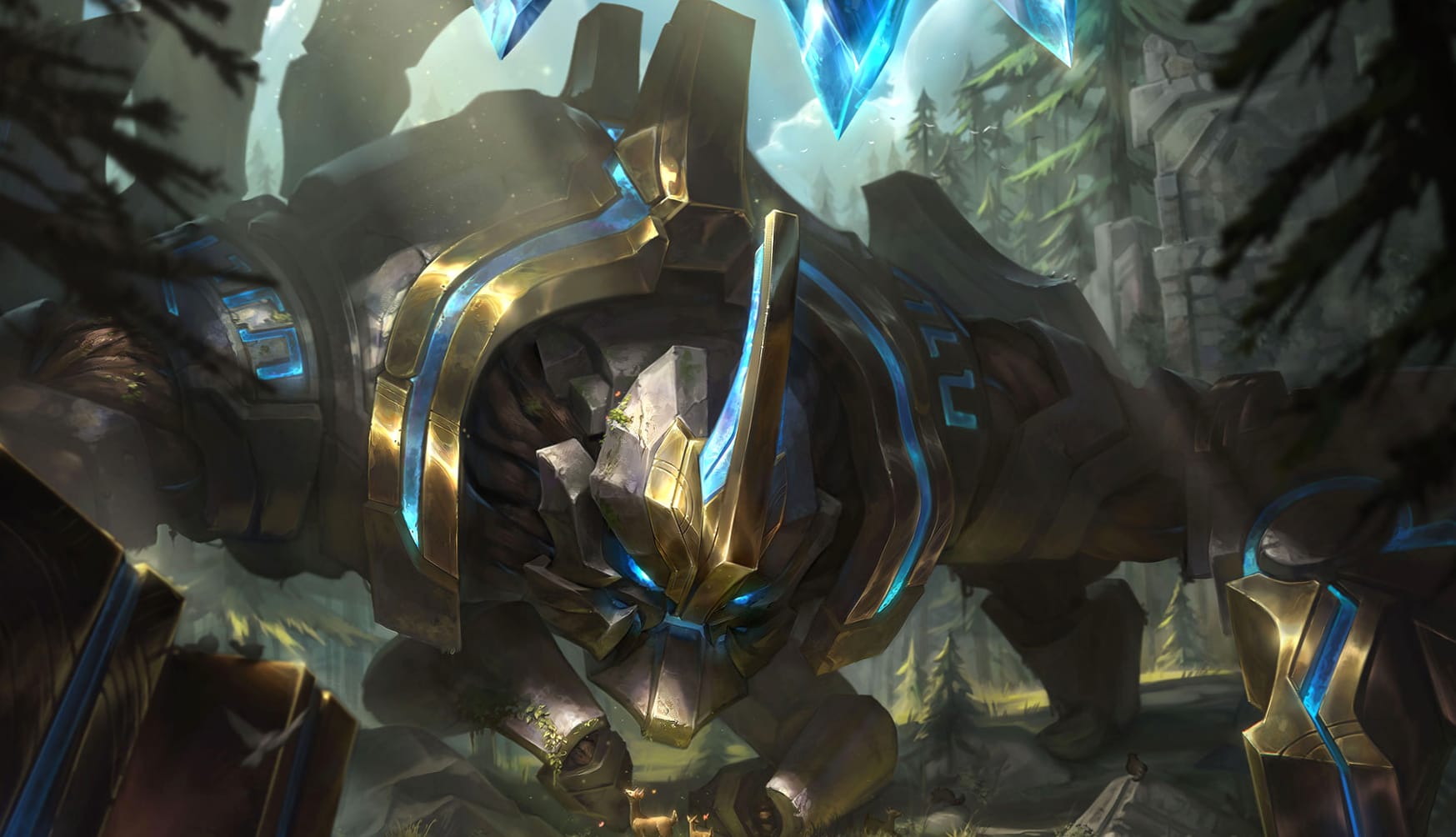 Skarner - League of Legends Crystal Vanguard at 640 x 1136 iPhone 5 size wallpapers HD quality